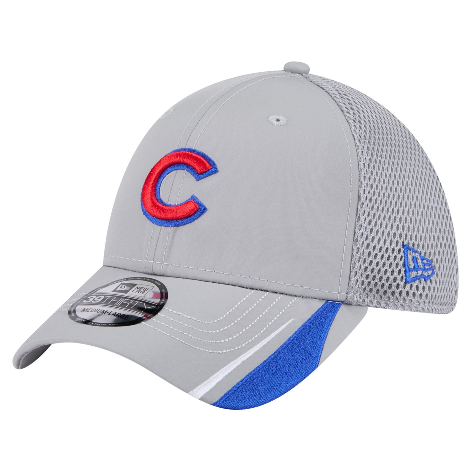 New Era Chicago Cubs Linear 39THIRTY Flex-Fit Hat - view number 1