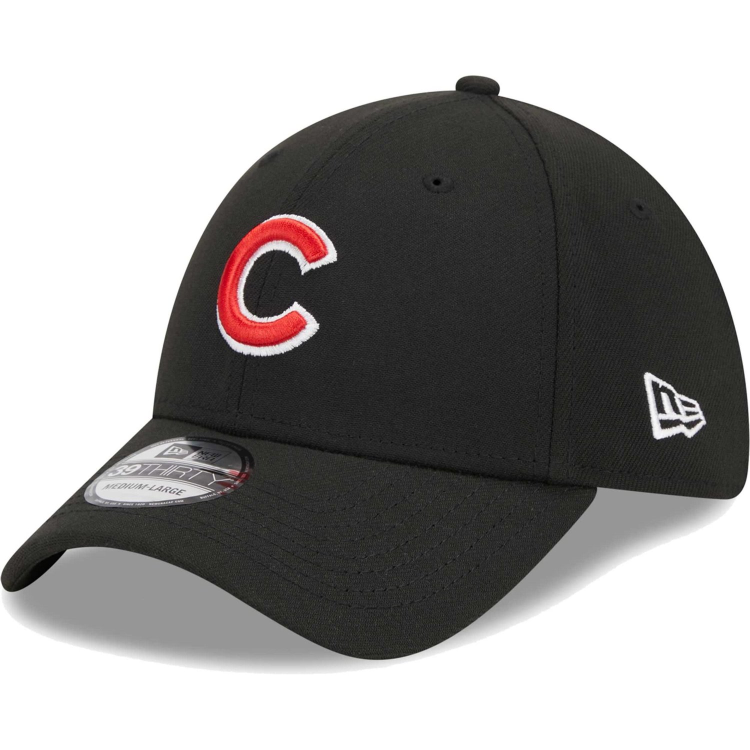 New Era Chicago Cubs Logo 39THIRTY Flex Hat                                                                                      - view number 1