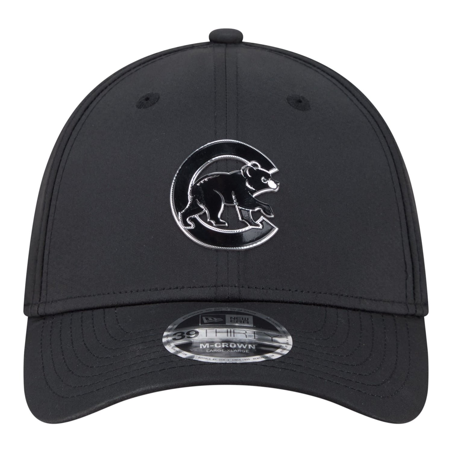 New Era Chicago Cubs Metallic 39THIRTY M-Crown Flex Hat - view number 2