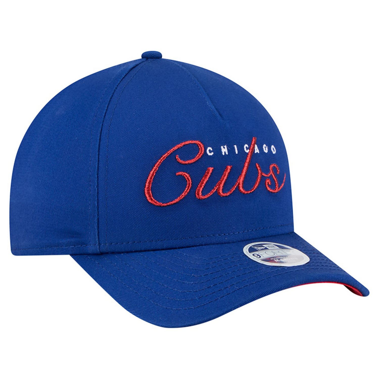 New Era Chicago Cubs Metallic A-Frame 9FORTY Adjustable Hat - view number 3