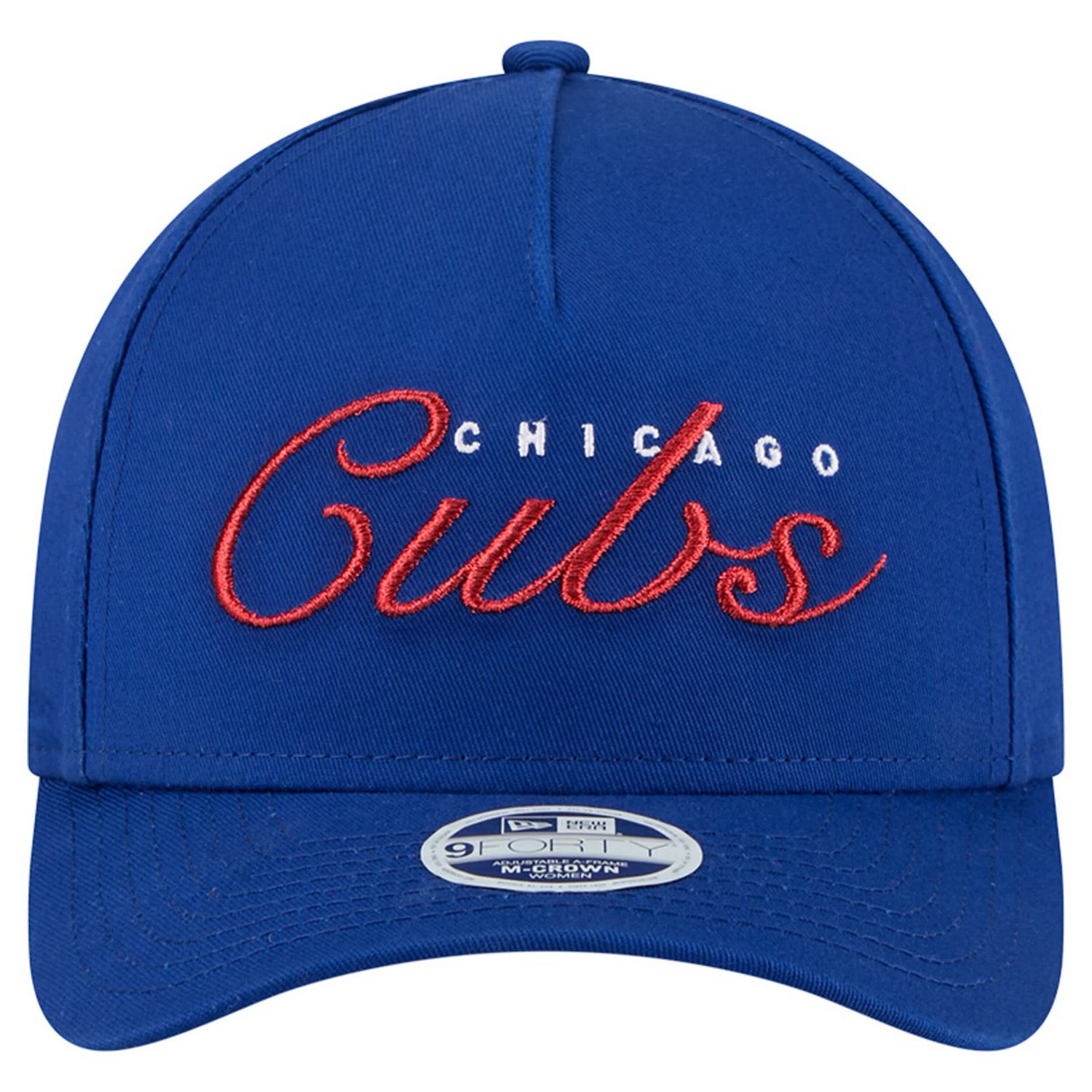 New Era Chicago Cubs Metallic A-Frame 9FORTY Adjustable Hat - view number 2
