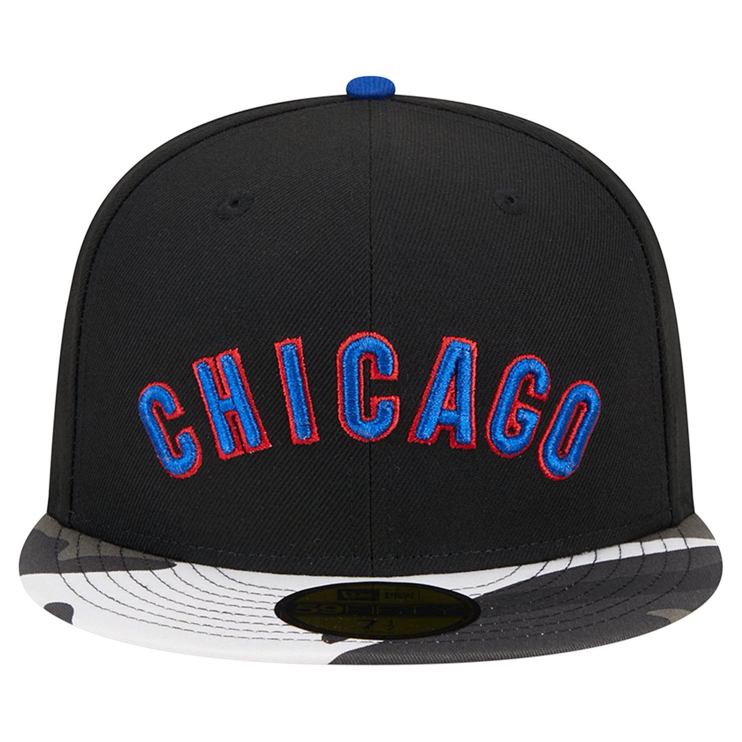 New Era Chicago Cubs Metallic Camo 59FIFTY Fitted Hat                                                                            - view number 2