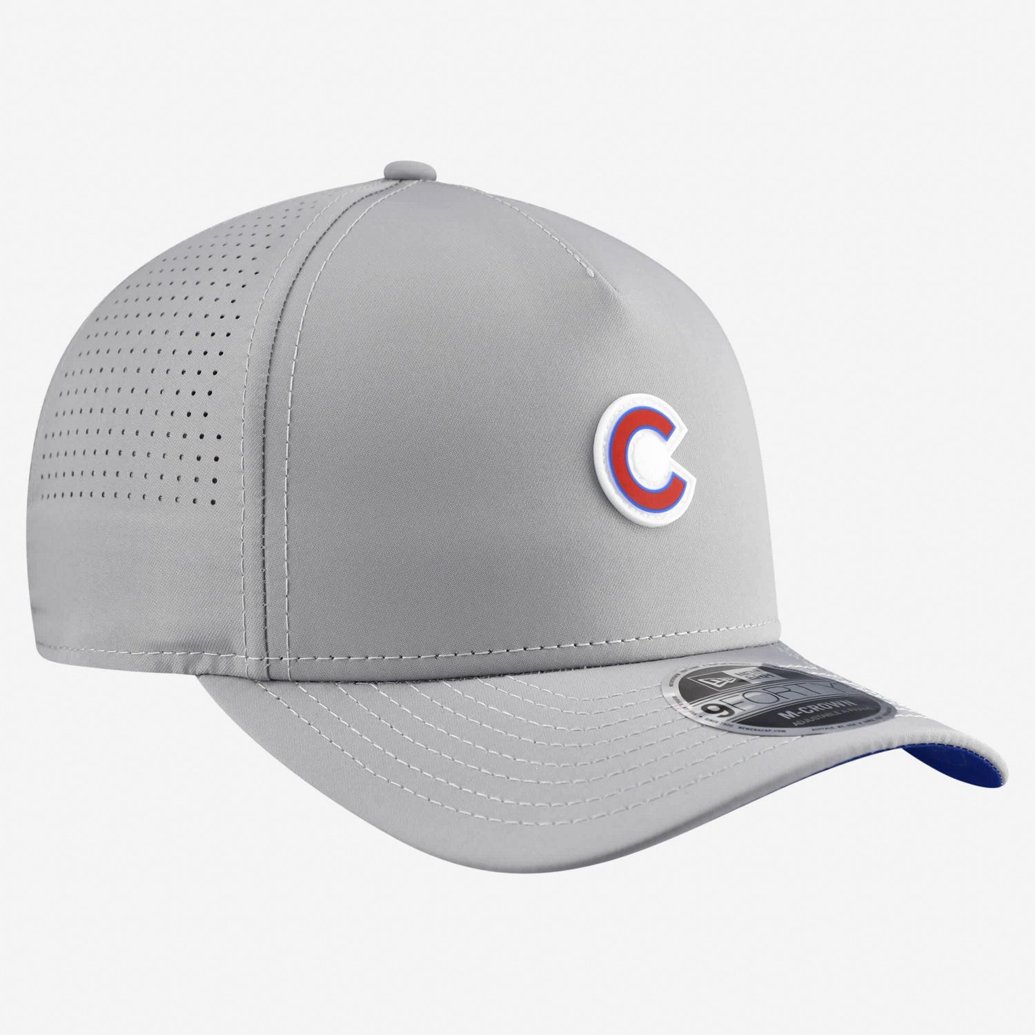 New Era Chicago Cubs Micro Logo 9FORTY M-Crown A-Frame Adjustable Hat - view number 3