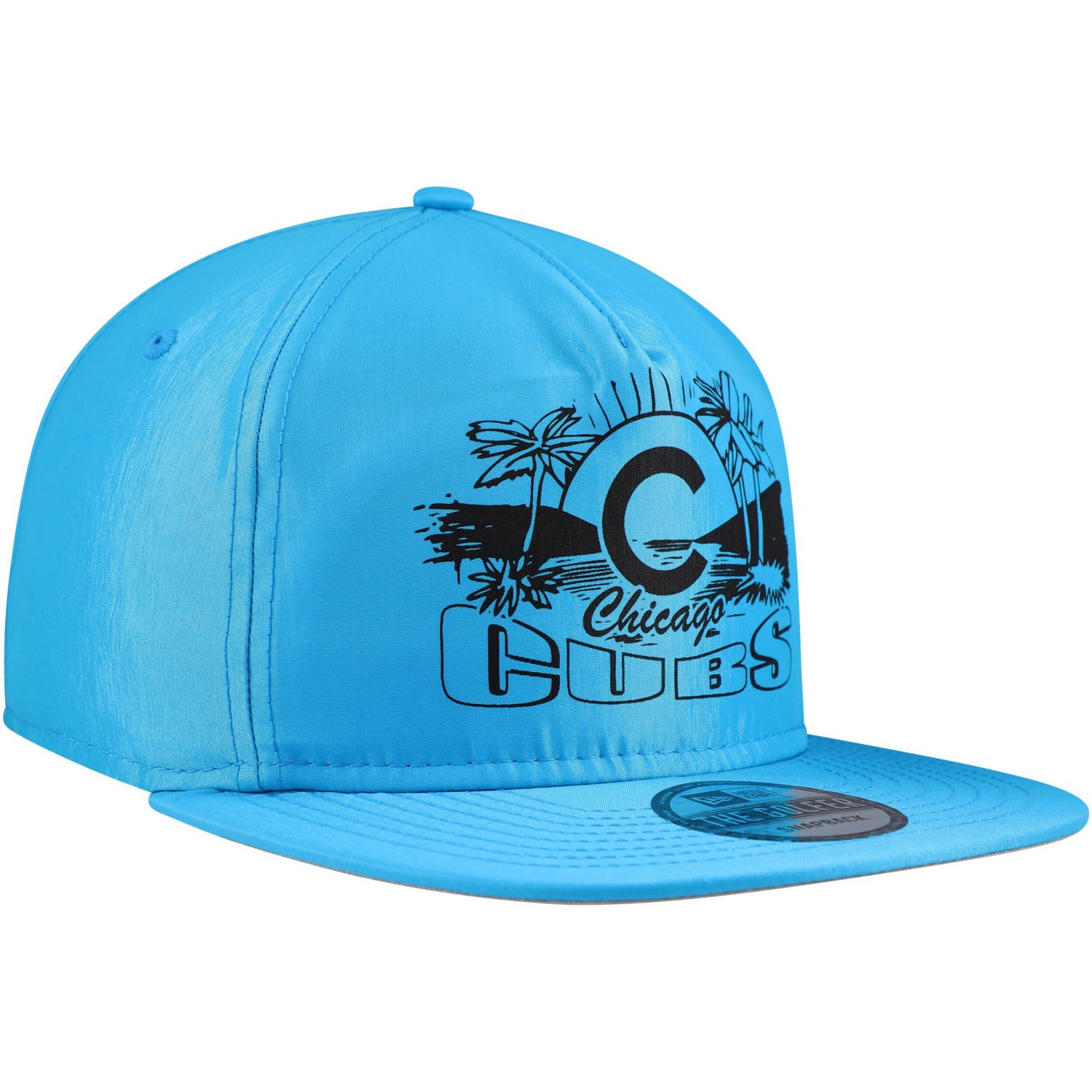 New Era Chicago Cubs Neon Golfer Snapback Hat - view number 3