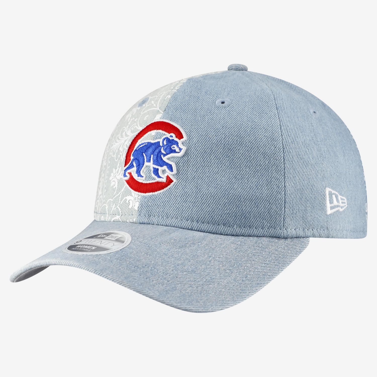 New Era Chicago Cubs Patchwork 9TWENTY Adjustable Hat
