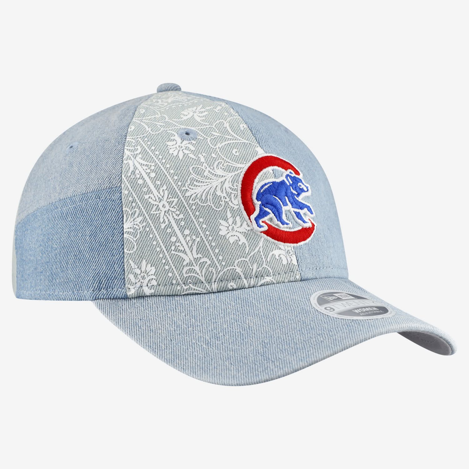 New Era Chicago Cubs Patchwork 9TWENTY Adjustable Hat