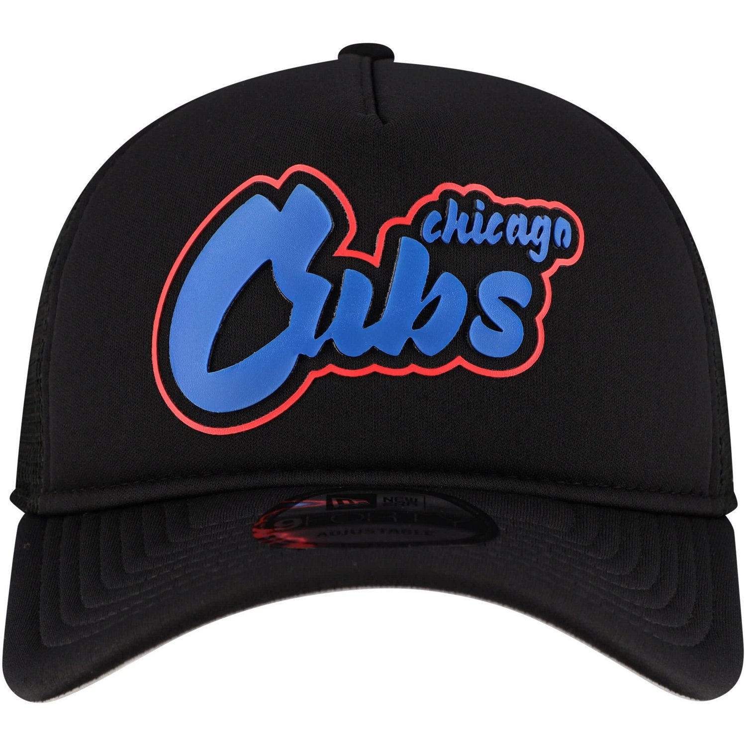 New Era Chicago Cubs Retro Bold A-Frame Trucker 9FORTY Adjustable Hat