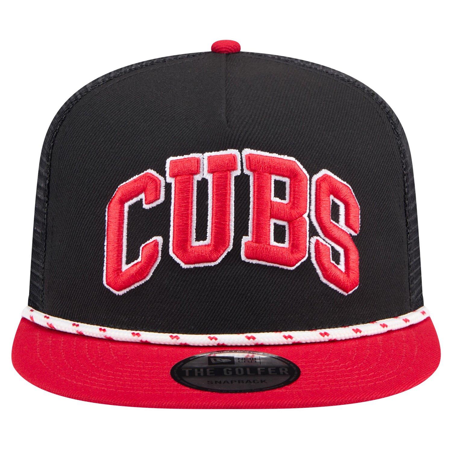 New Era Chicago Cubs Throwback Meshback Golfer Hat
