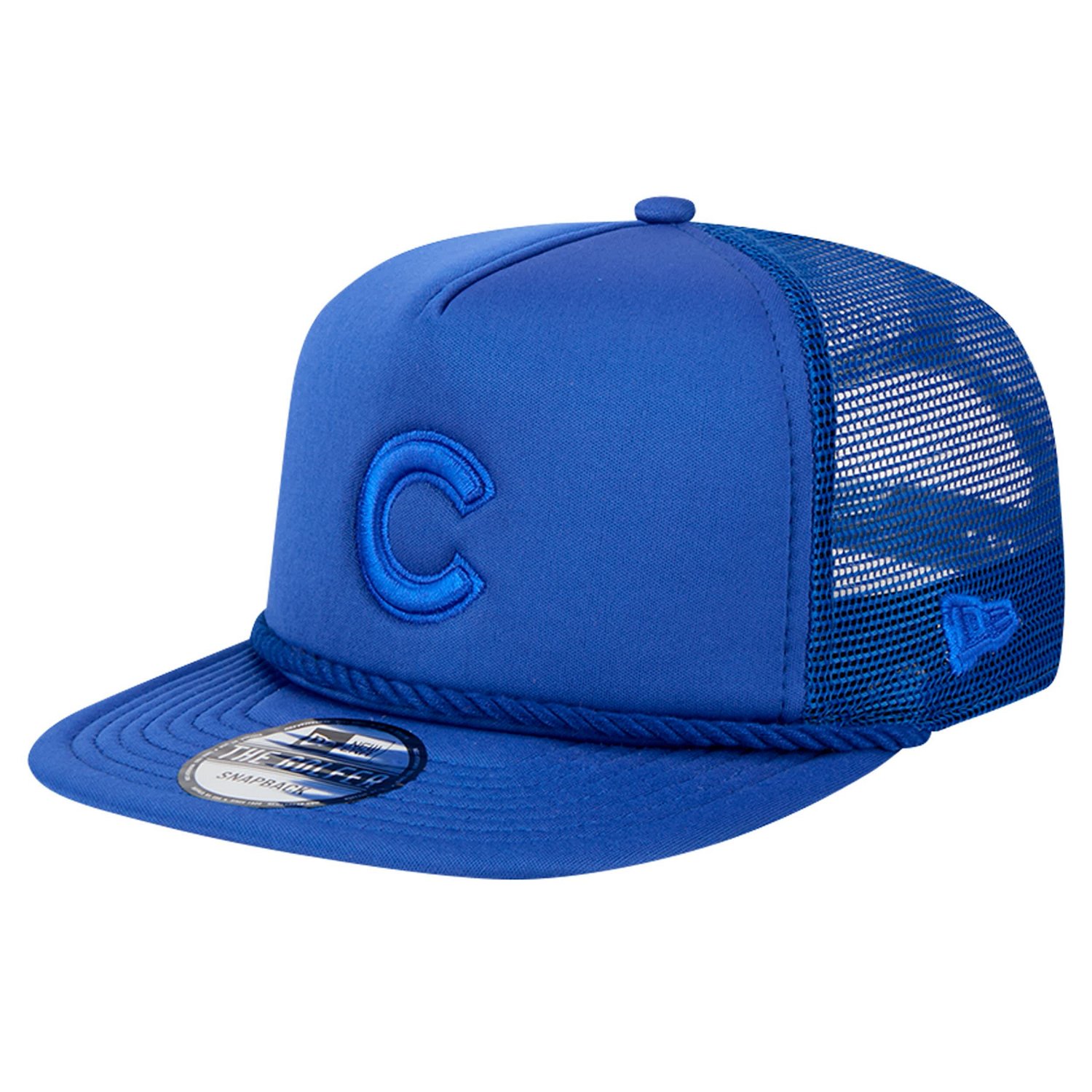 New Era Chicago Cubs Tone Foam Meshback Golfer Snapback Hat