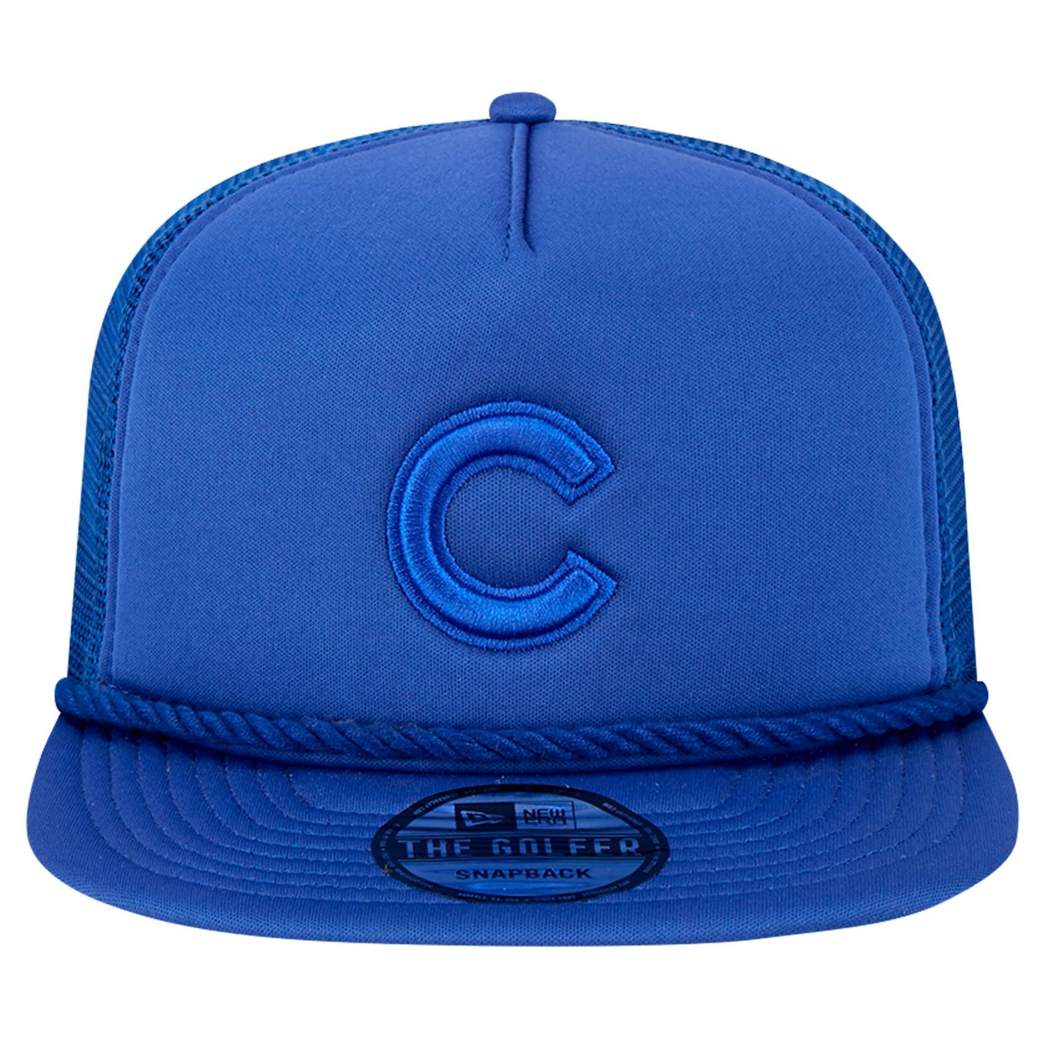 New Era Chicago Cubs Tone Foam Meshback Golfer Snapback Hat
