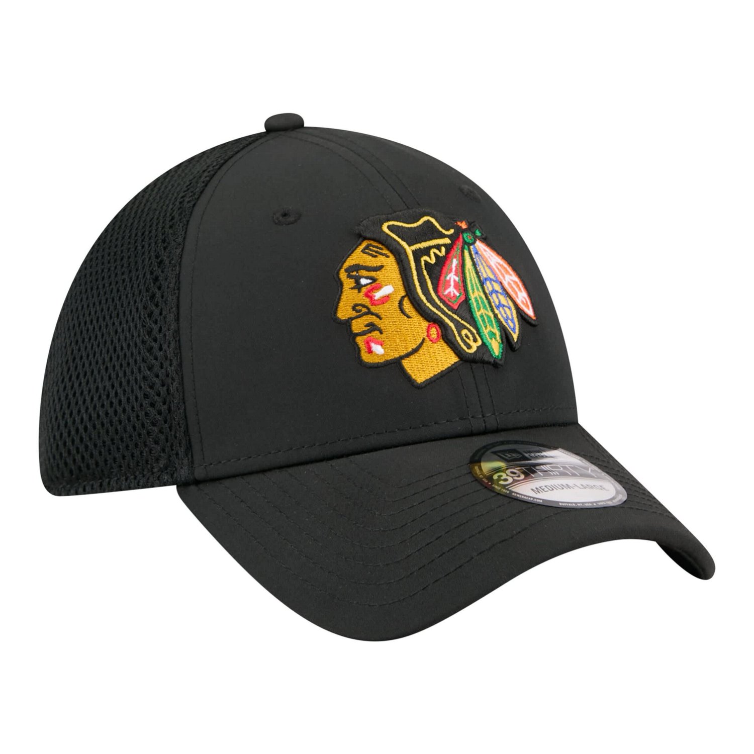 New Era Chicago hawks Logo 39THIRTY Flex Hat - view number 3