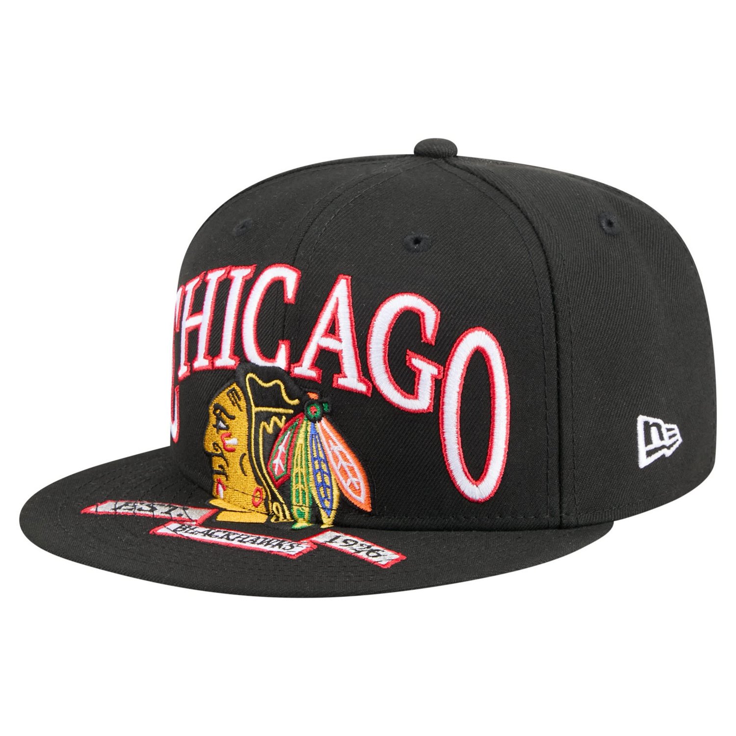 New Era Chicago hawks Oversized Vintage Arch 59Fifty Fitted Hat