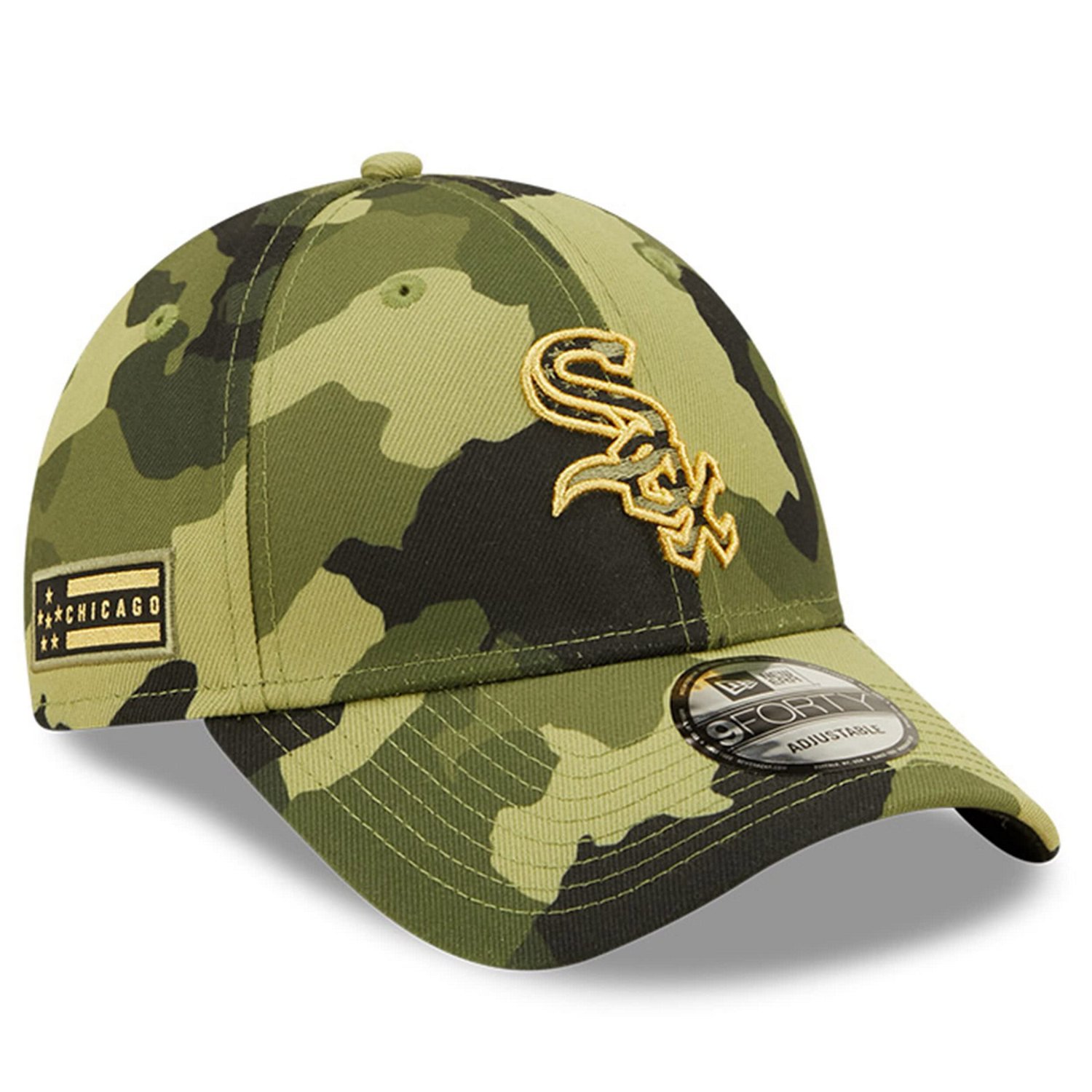 New Era Chicago Sox 2022 Armed Forces Day 9FORTY Snapback Adjustable Hat
