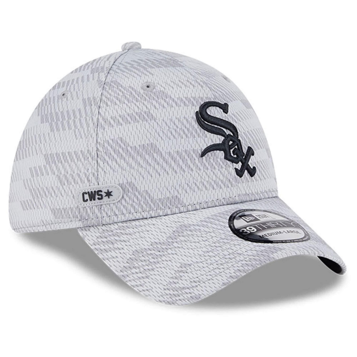 New Era Chicago Sox 2025 MLB Clubhouse 39THIRTY Flex Hat - view number 3
