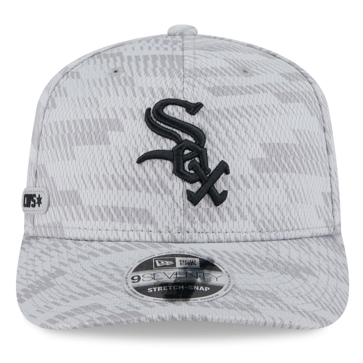 New Era Chicago Sox 2025 MLB Clubhouse 9SEVENTY Stretch-Snap Hat