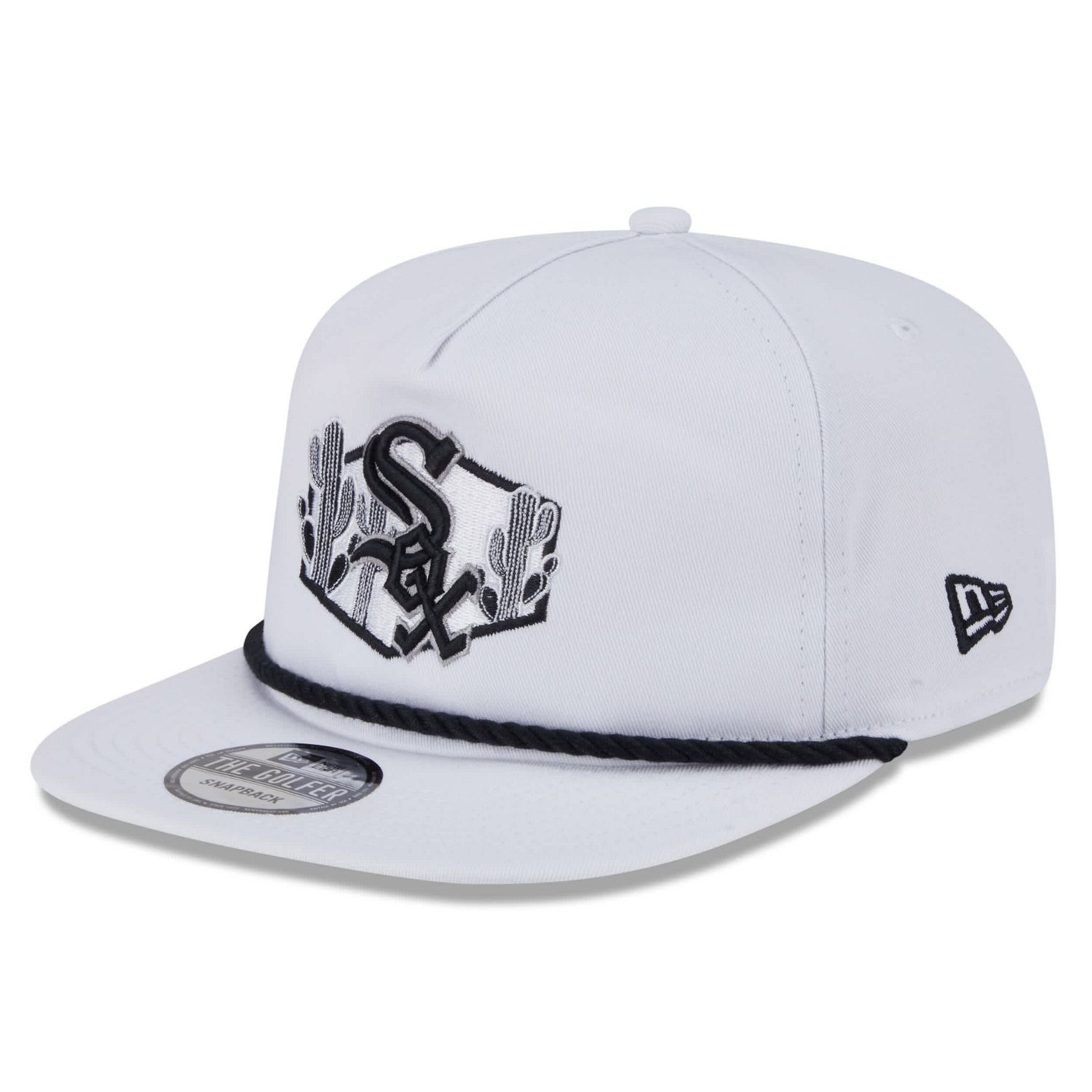 New Era Chicago Sox 2025 Spring Training Palm Golfer Adjustable Hat                                                              - view number 3
