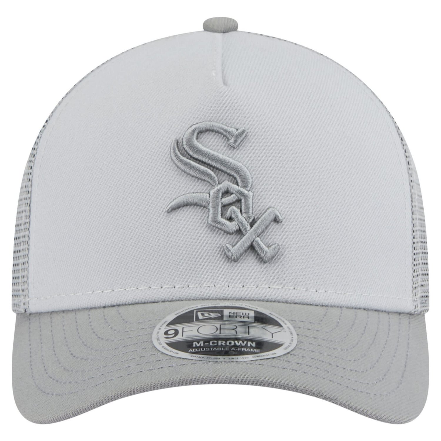New Era Chicago Sox Color Pack A-Frame 9FORTY Trucker Adjustable Hat                                                             - view number 2