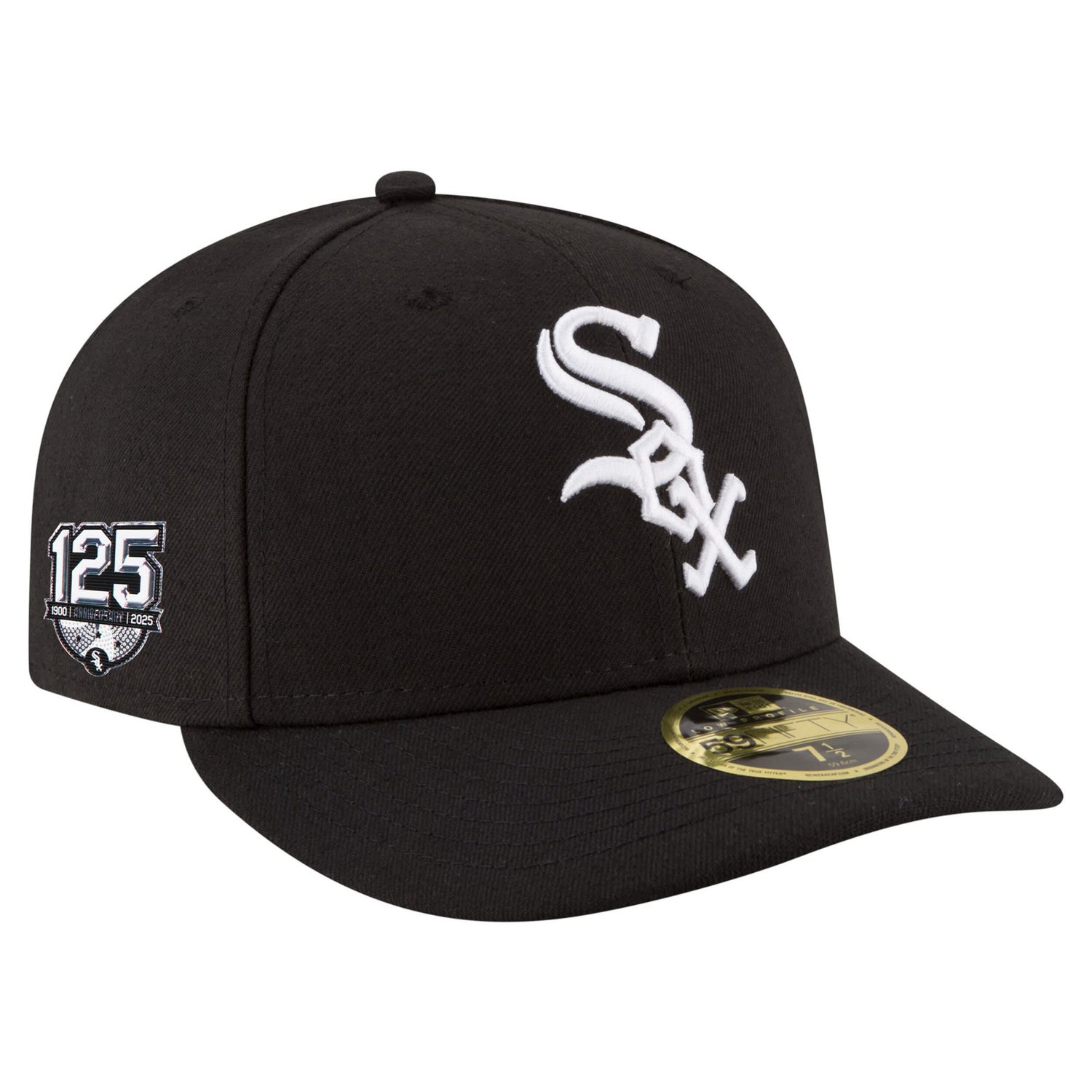 New Era Chicago White Sox 125th Anniversary Low Profile 59FIFTY Fitted Hat - view number 1