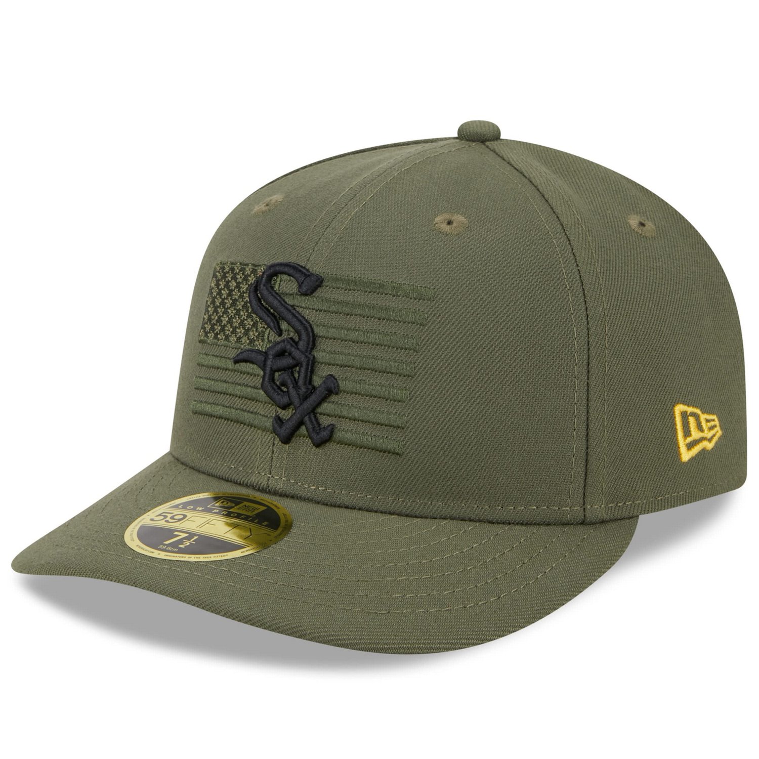 New Era Chicago White Sox 2023 Armed Forces Day Low Profile 59FIFTY Fitted Hat                                                   - view number 3