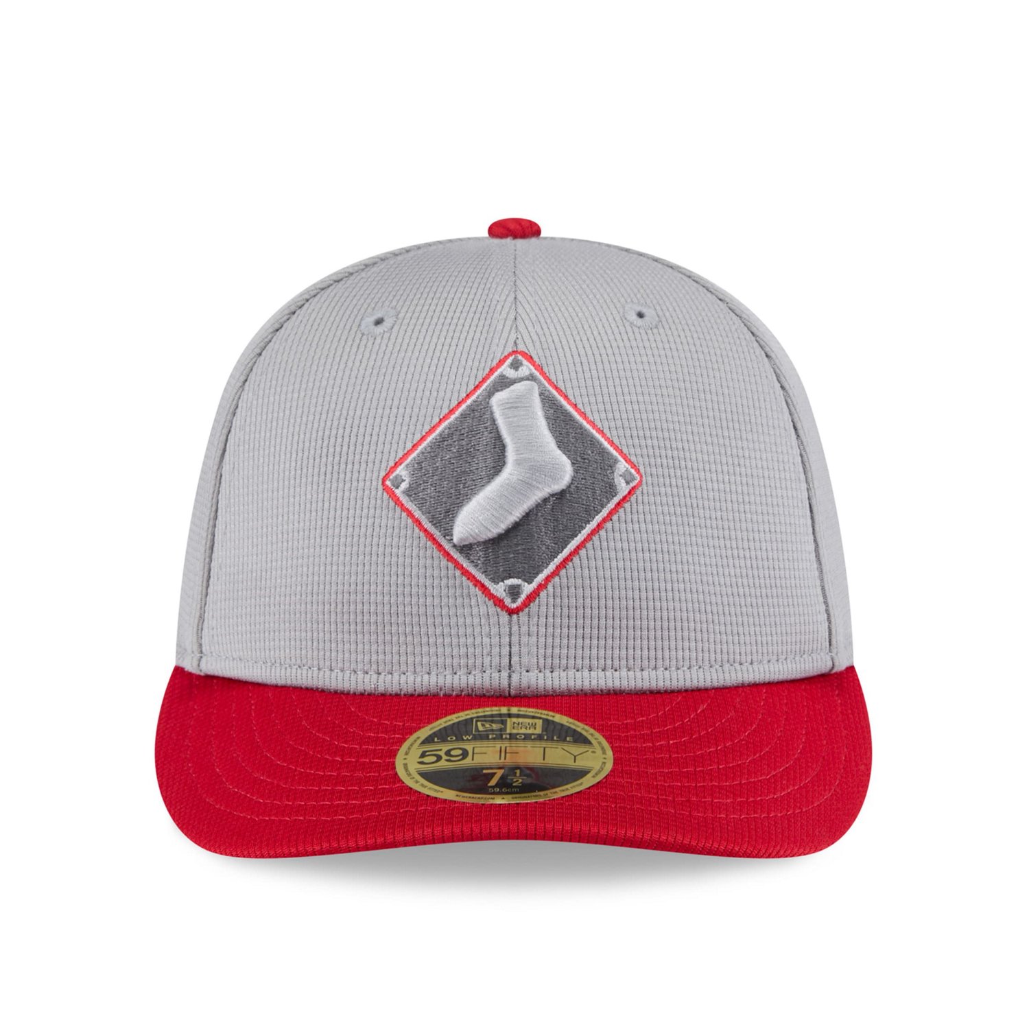 New Era Chicago White Sox 2025 Batting Practice Low Profile 59FIFTY Fitted Hat