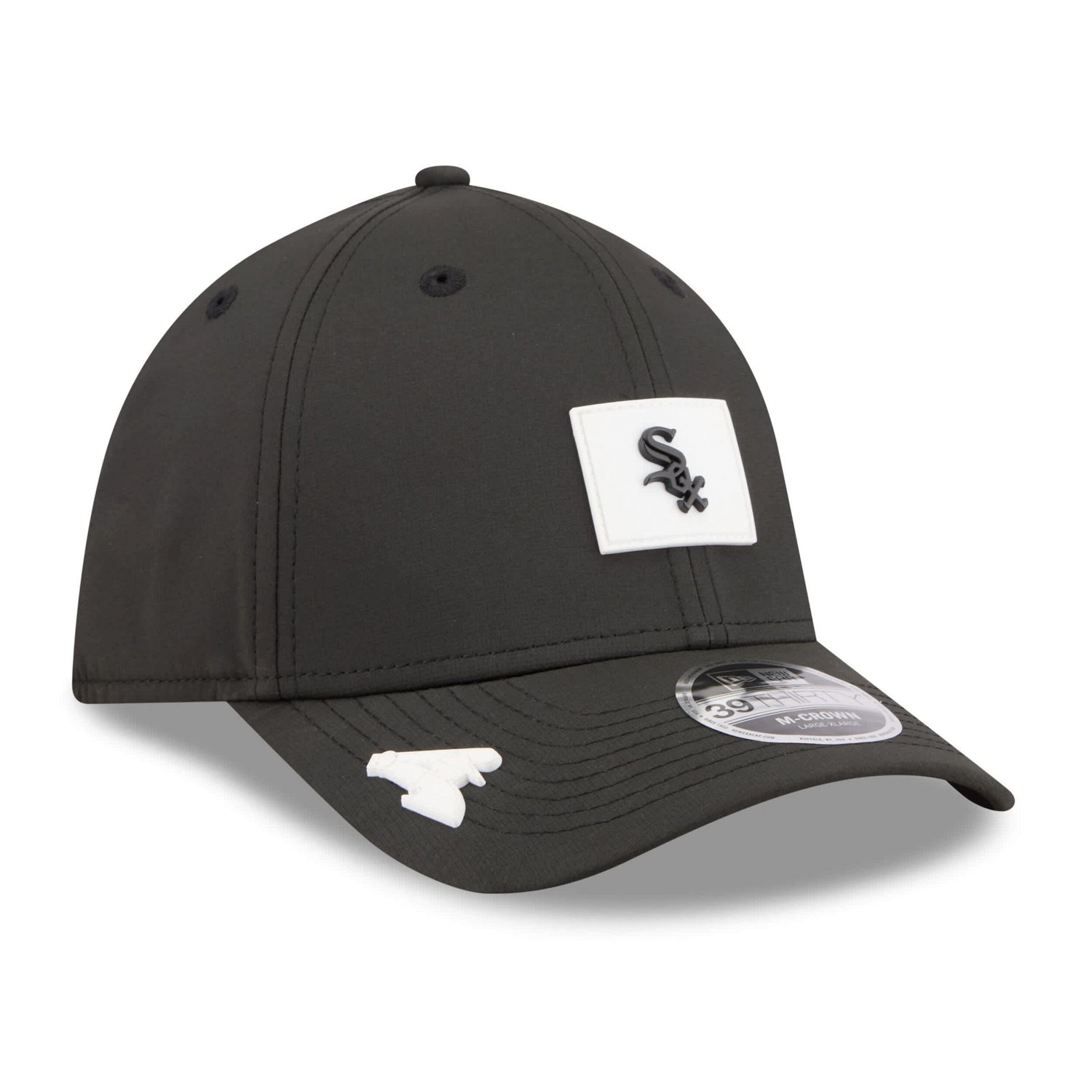New Era Chicago White Sox 2026 Clubhouse M-Crown 39THIRTY Flex Hat - view number 3