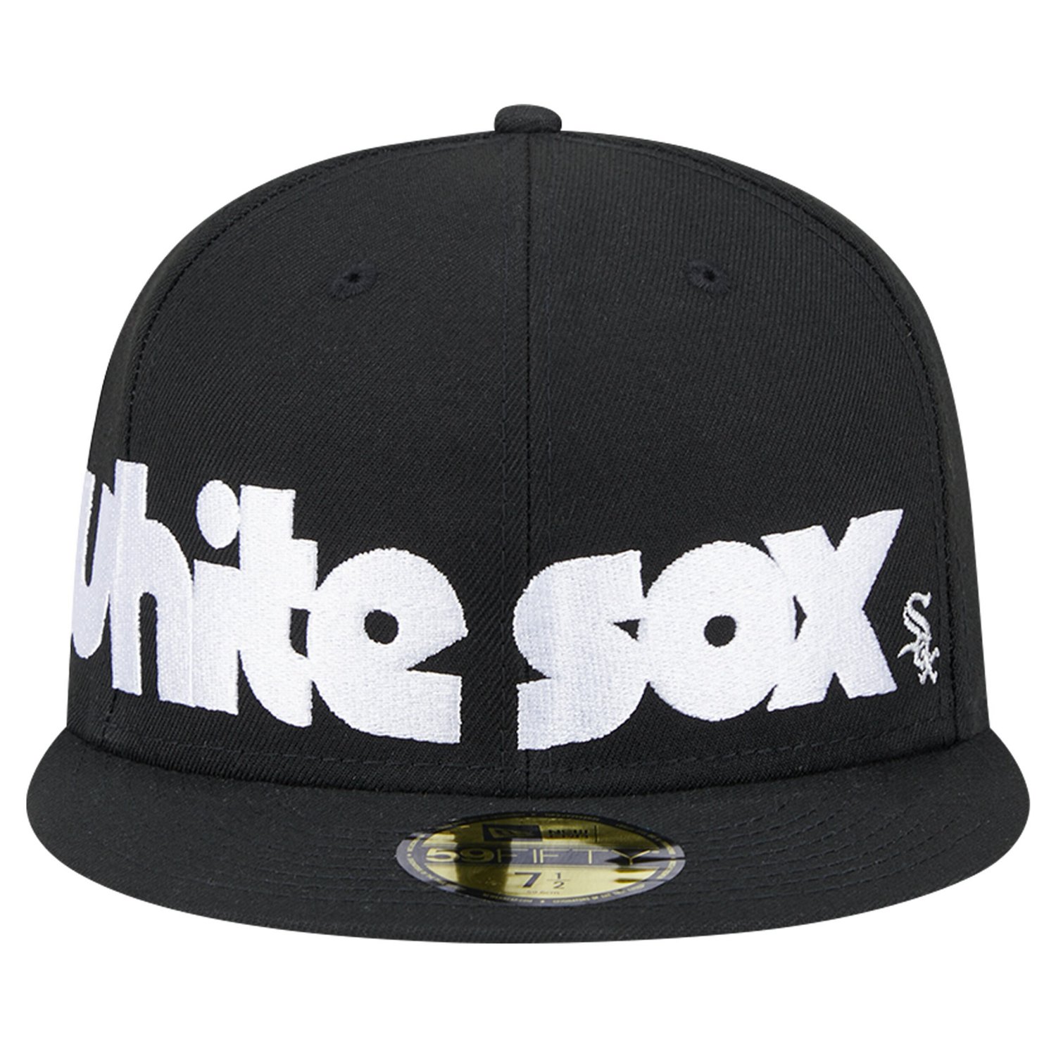 New Era Chicago White Sox Checkered Undervisor 59FIFTY Fitted Hat