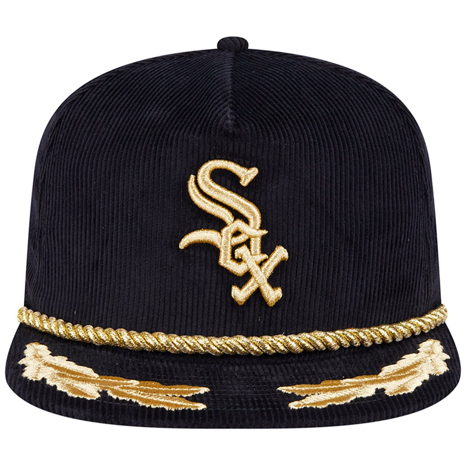 New Era Chicago White Sox Corduroy Filigree Golfer Adjustable Hat - view number 2