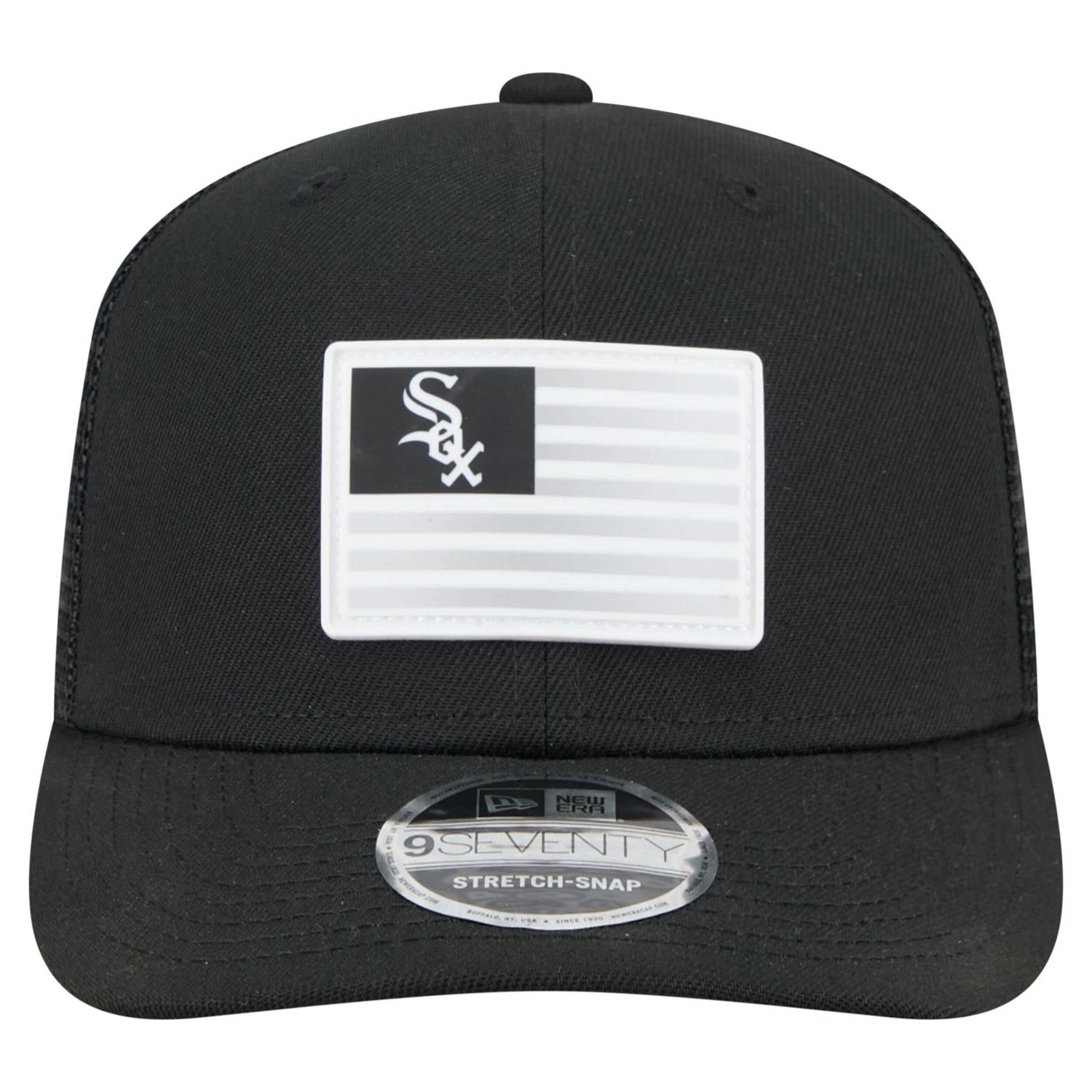 New Era Chicago White Sox Flag 9SEVENTY Stretch-Snap Hat