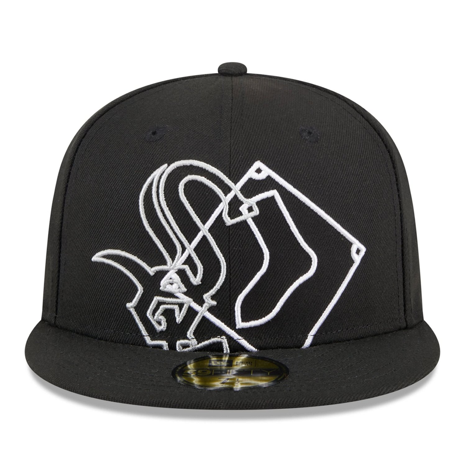New Era Chicago White Sox Game Day Overlap 59FIFTY Fitted Hat
