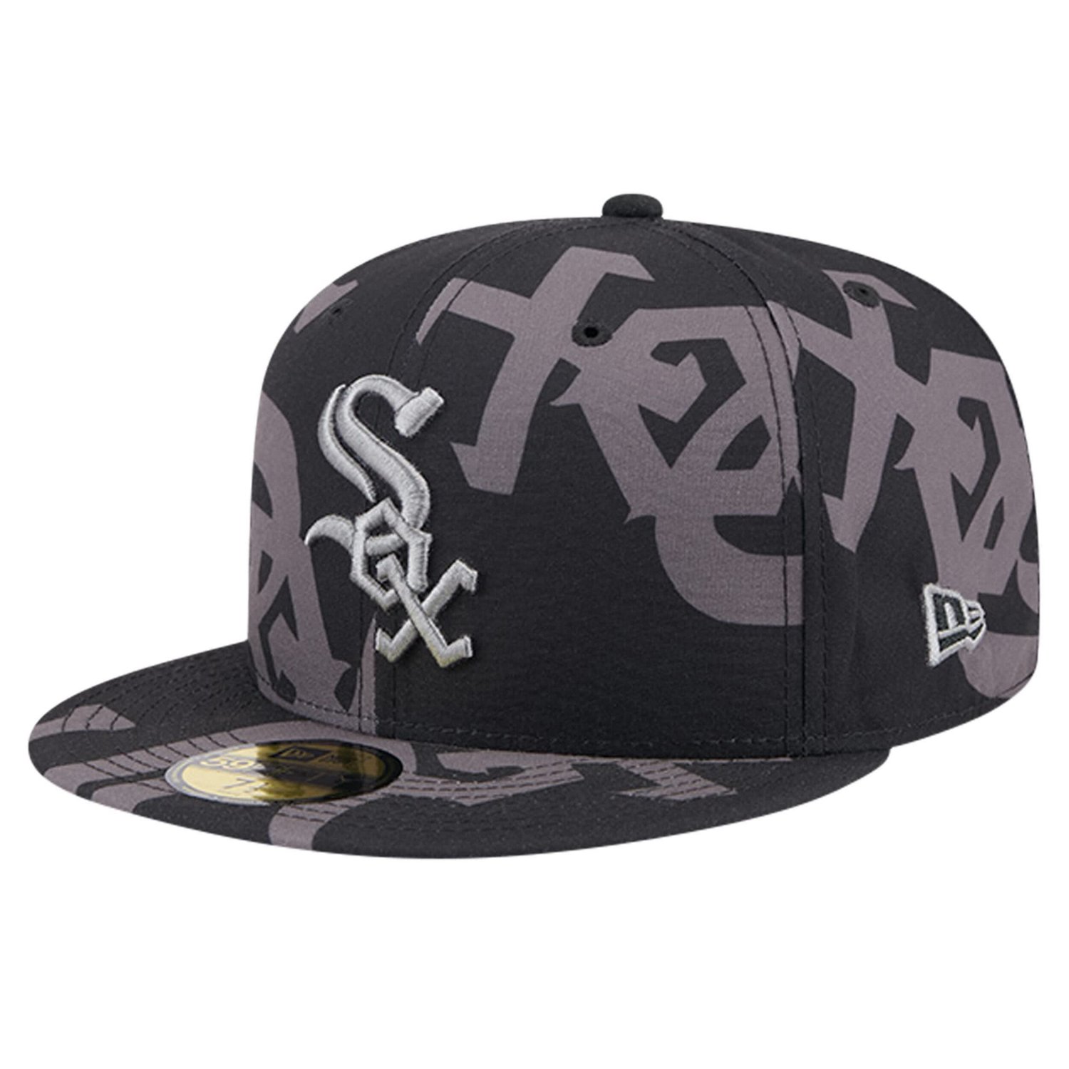New Era Chicago White Sox Logo Fracture 59FIFTY Fitted Hat