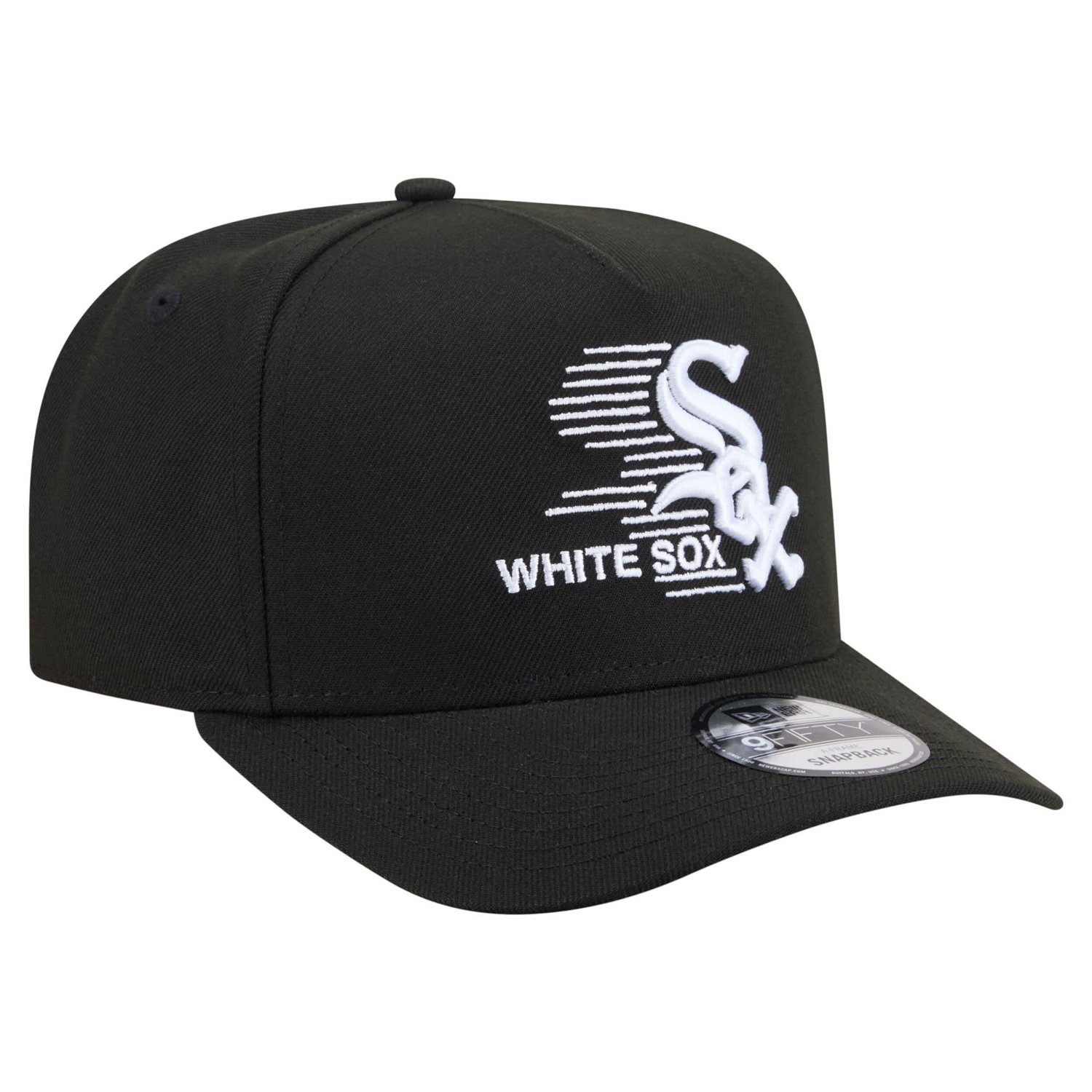 New Era Chicago White Sox Motion A-Frame 9FIFTY Snapback Hat - view number 3