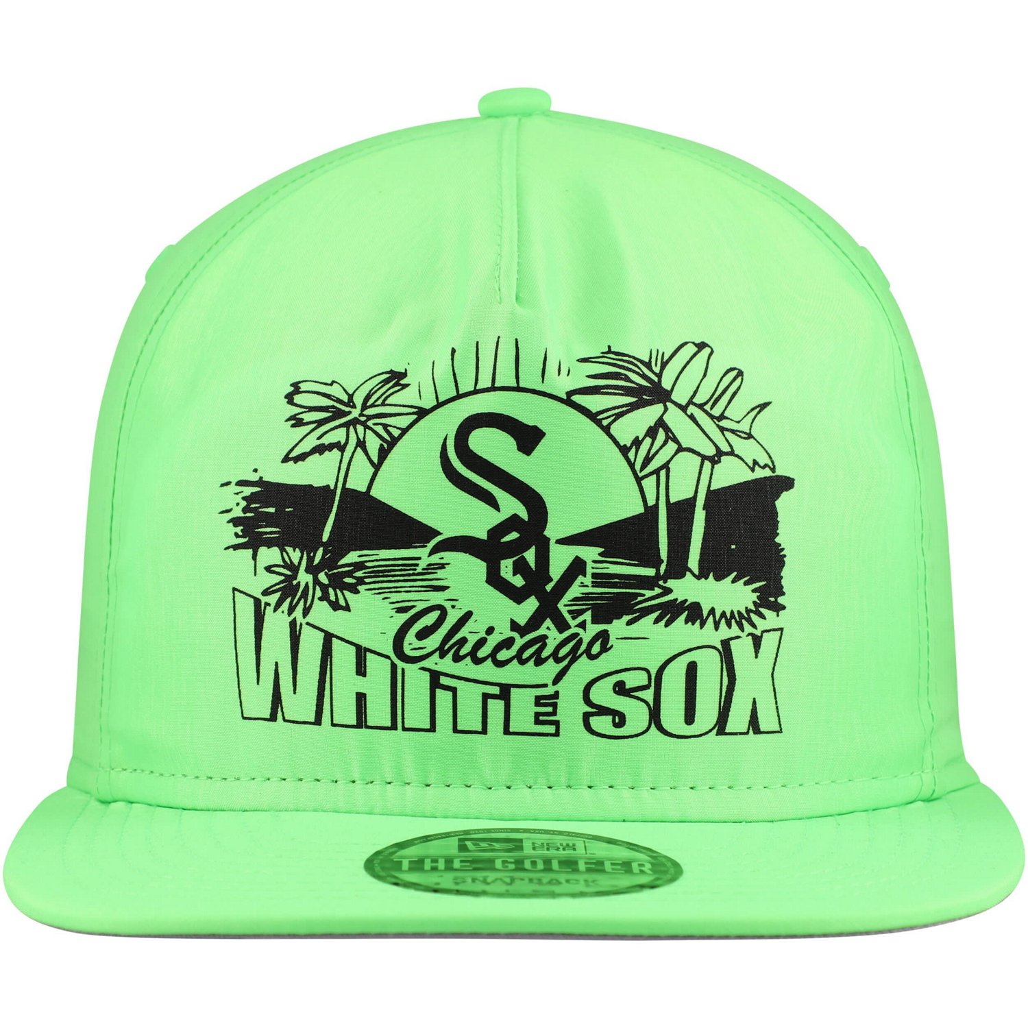New Era Chicago White Sox Neon Golfer Snapback Hat - view number 2