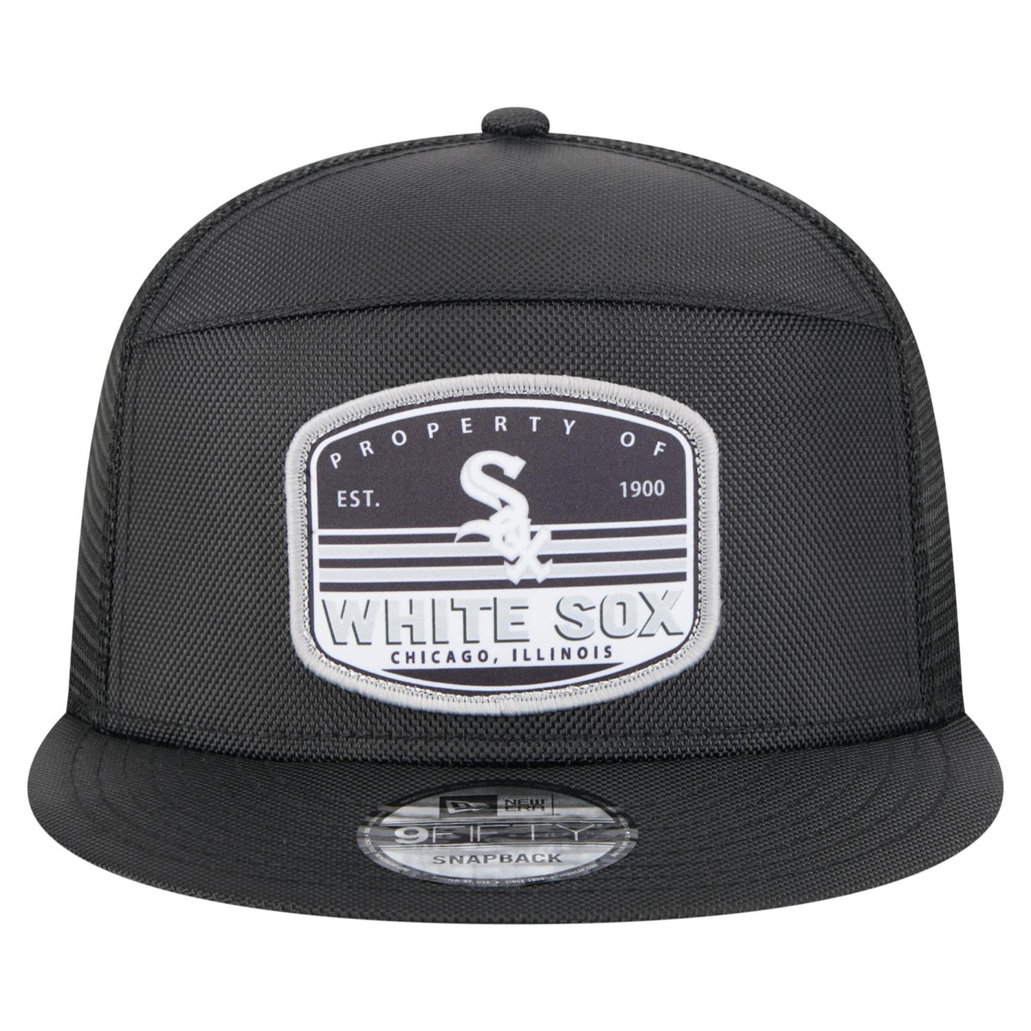 New Era Chicago White Sox Split Panel 9FIFTY Trucker Snapback - view number 2