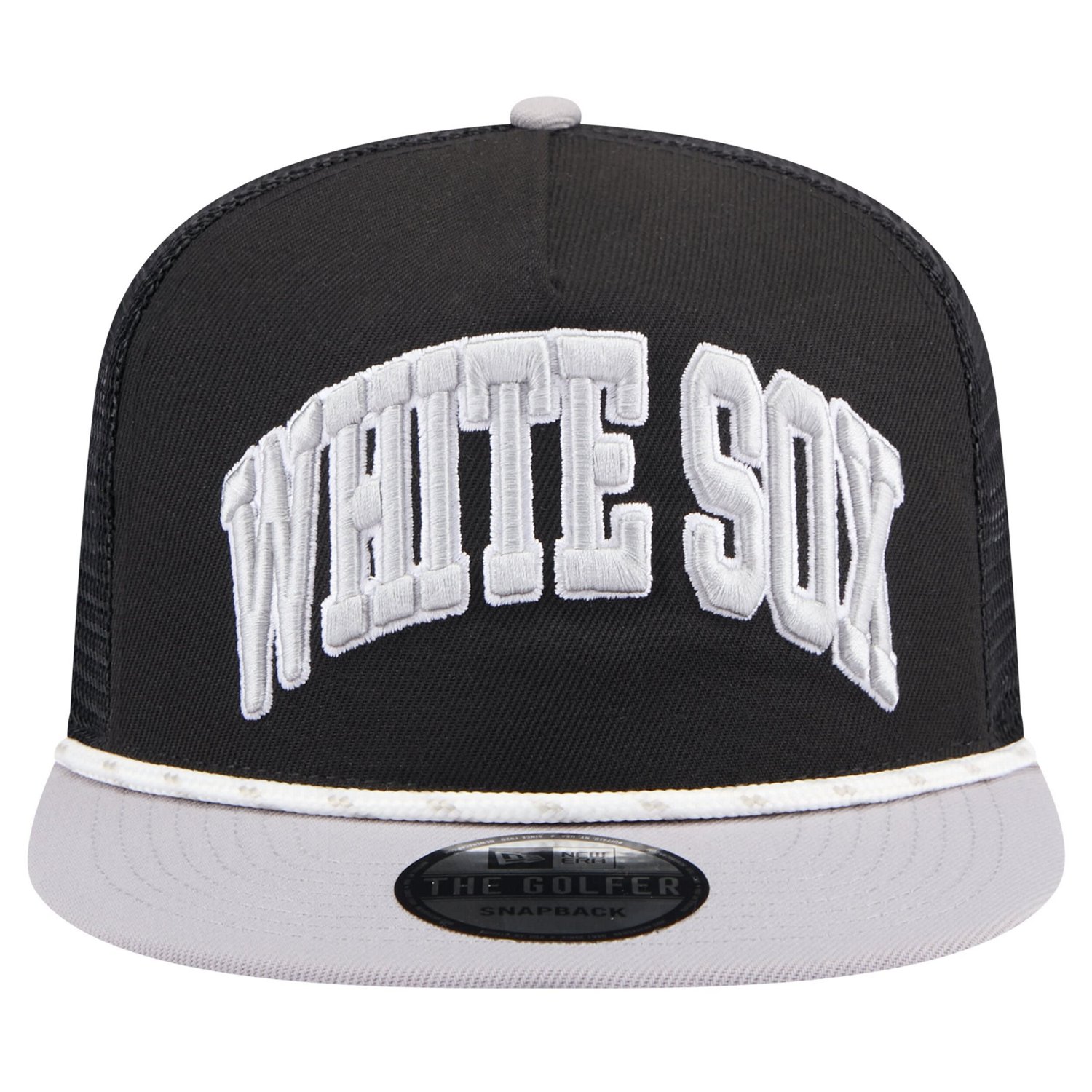 New Era Chicago White Sox Throwback Meshback Golfer Hat