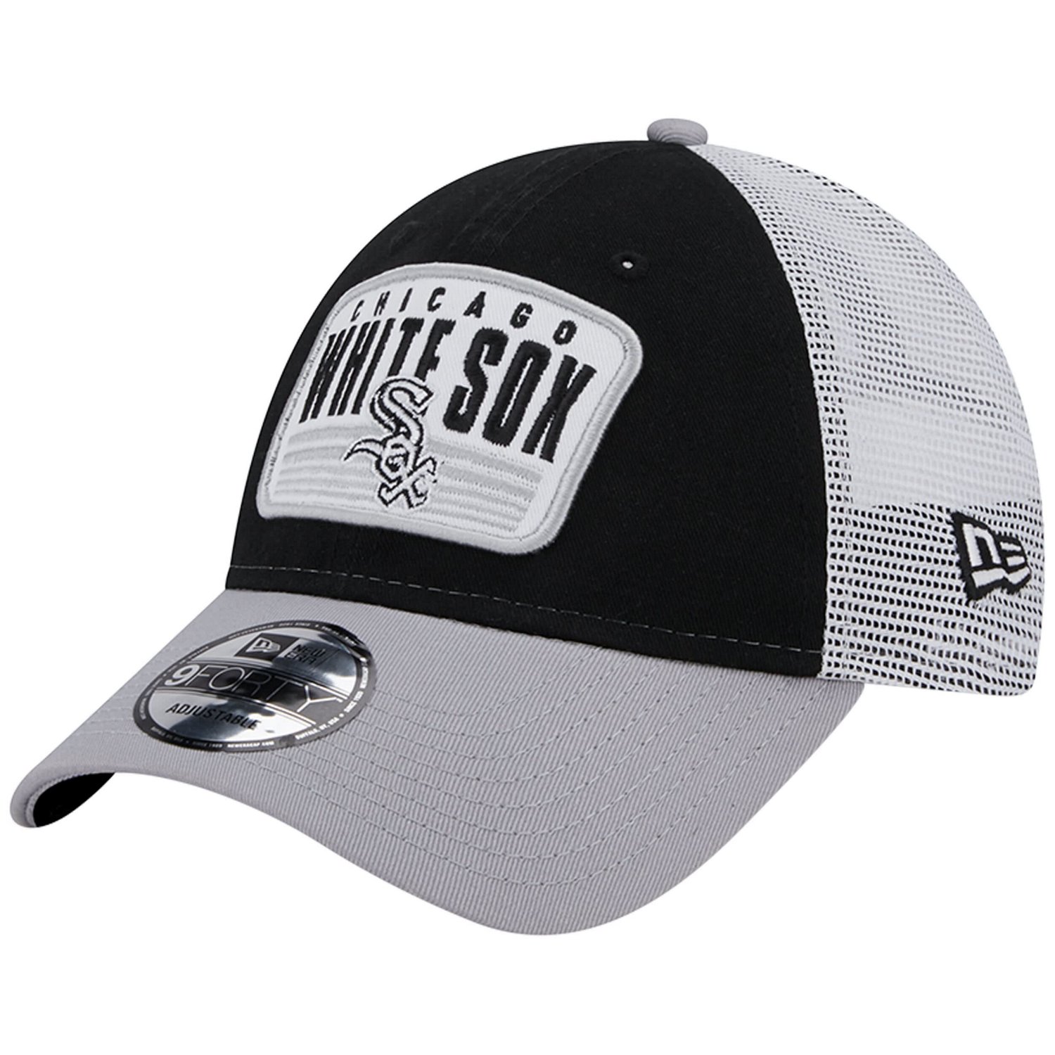 New Era Chicago White Sox Two-Tone Patch 9FORTY Snapback Hat