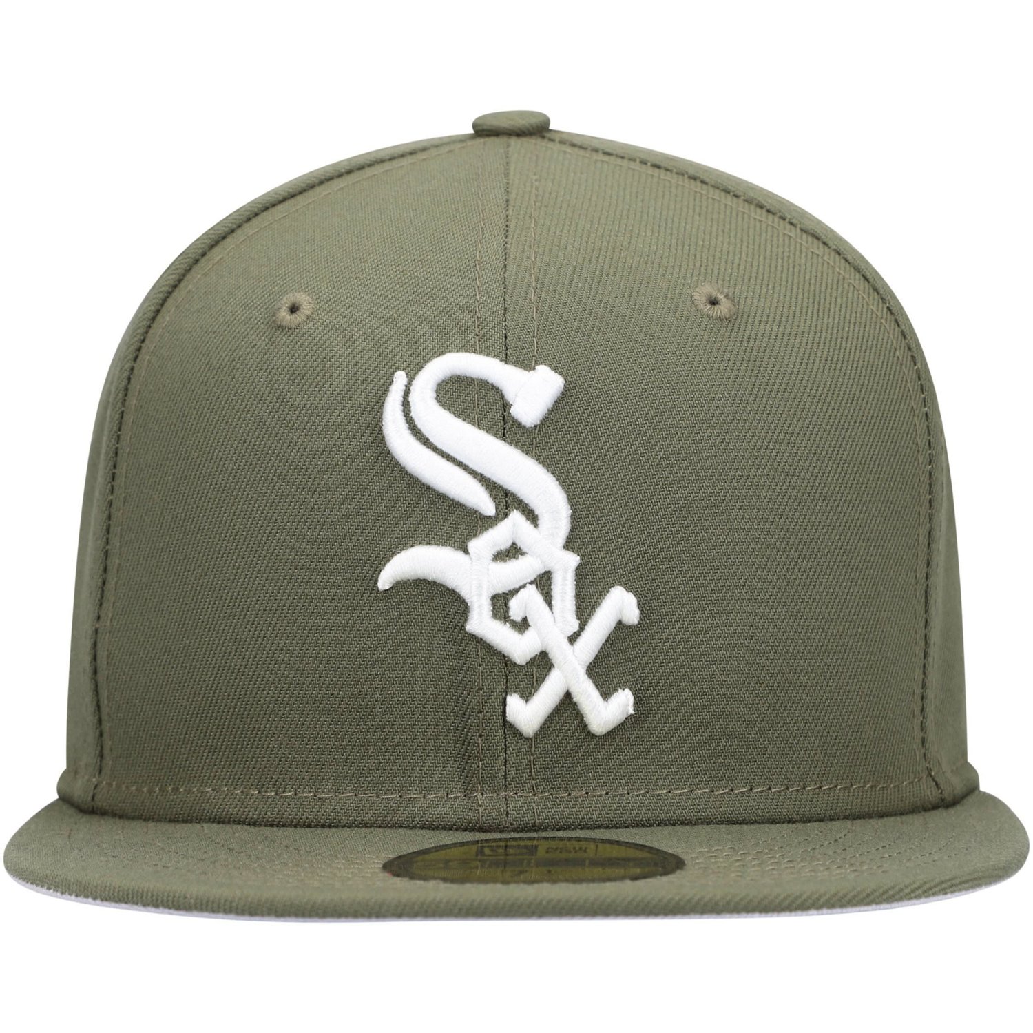 New Era Chicago White Sox White Logo 59FIFTY Fitted Hat                                                                          - view number 2