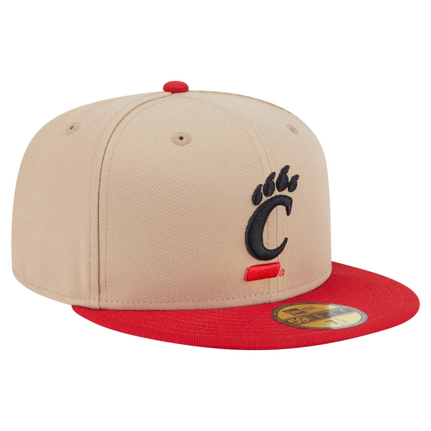 New Era Cincinnati Bearcats Two-Tone 59FIFTY Fitted Hat - view number 3