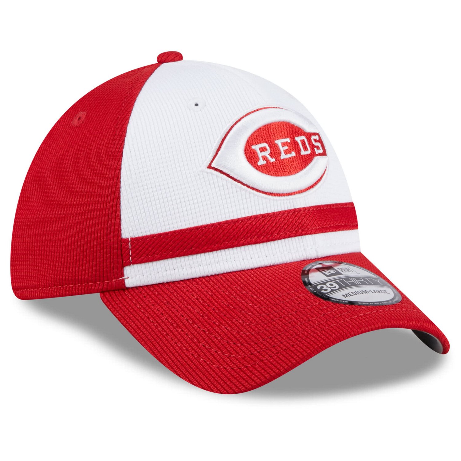 New Era Cincinnati Reds 2024 Batting Practice 39THIRTY Flex Hat