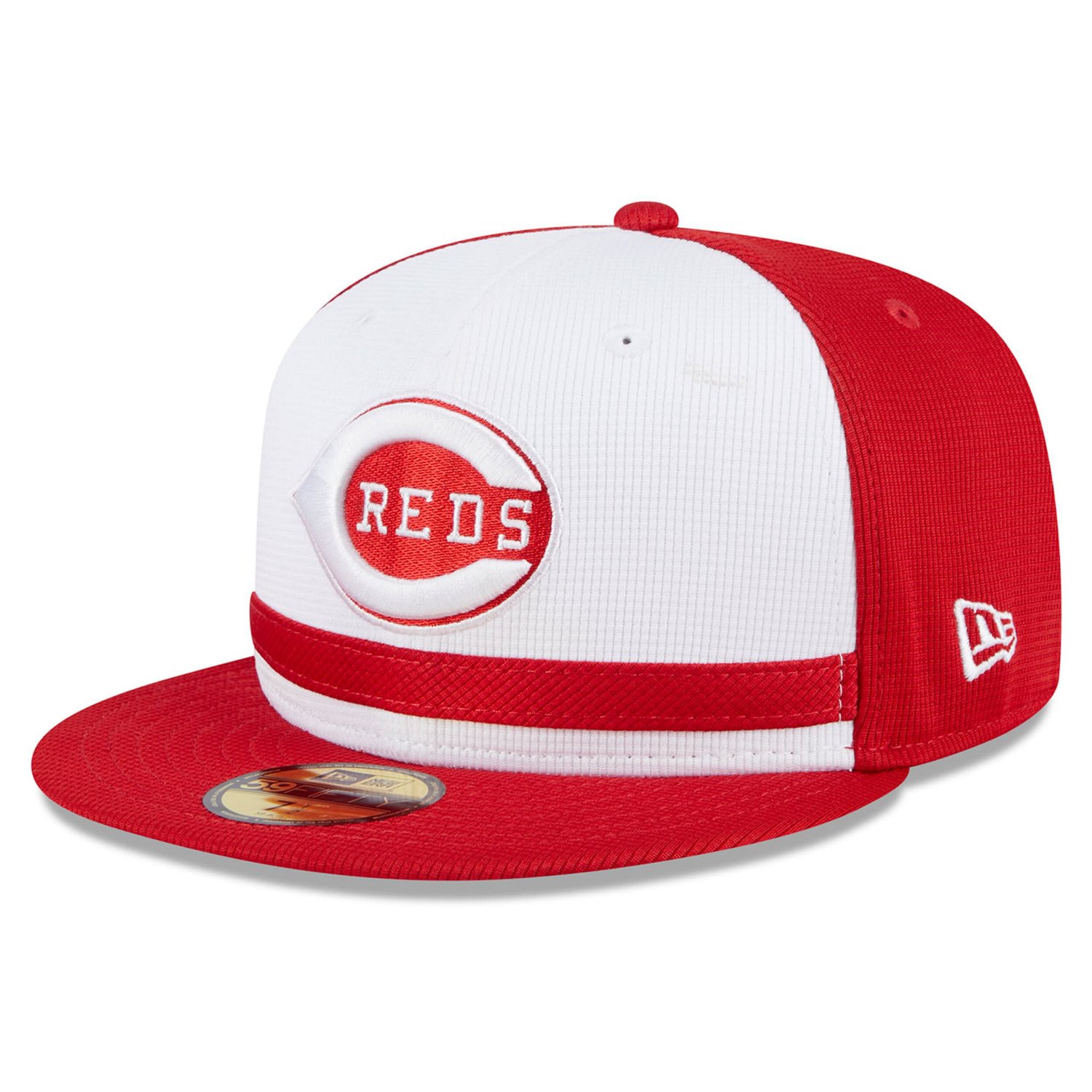 New Era Cincinnati Reds 2024 Batting Practice 59FIFTY Fitted Hat                                                                 - view number 1