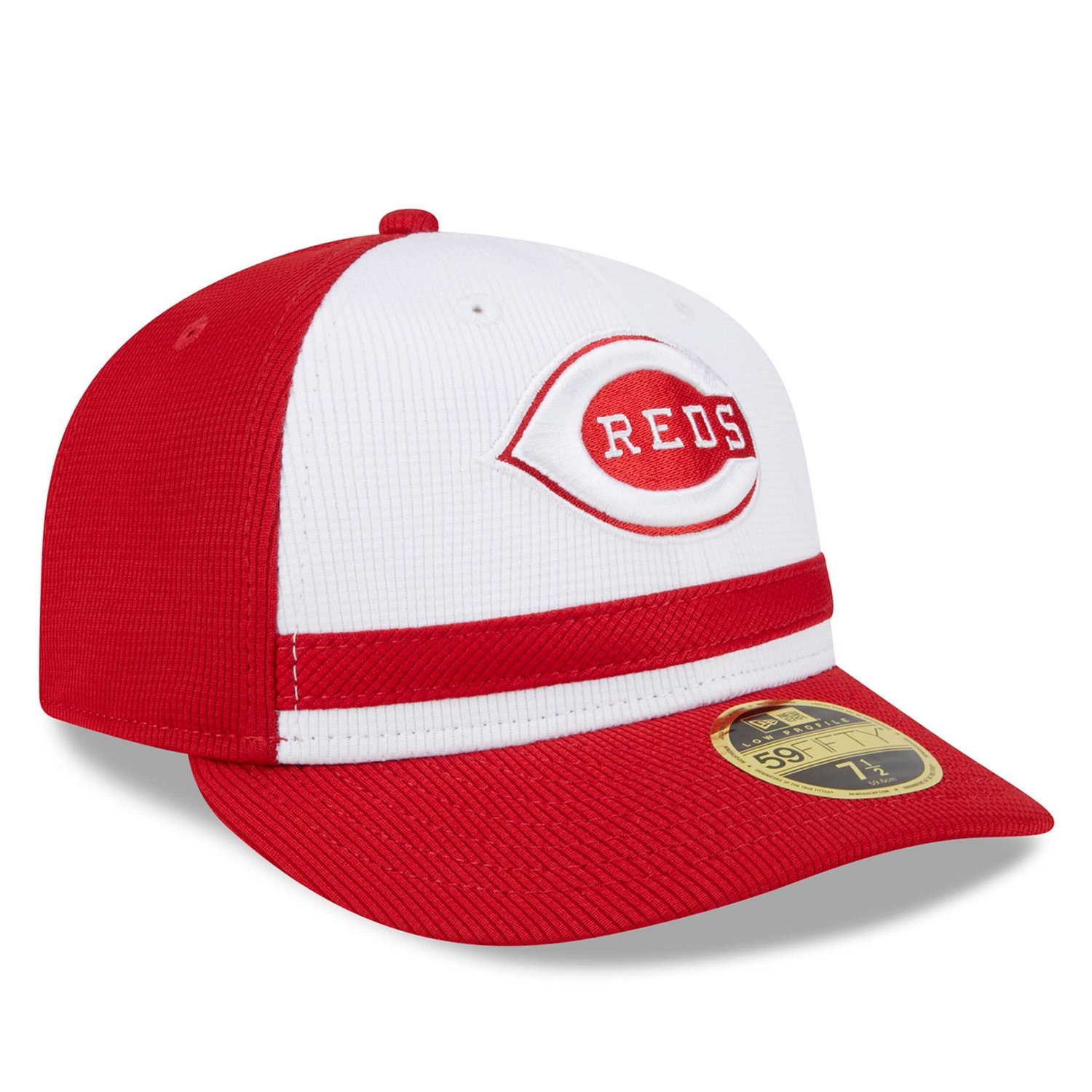 New Era Cincinnati Reds 2024 Batting Practice Low Profile 59FIFTY Fitted Hat