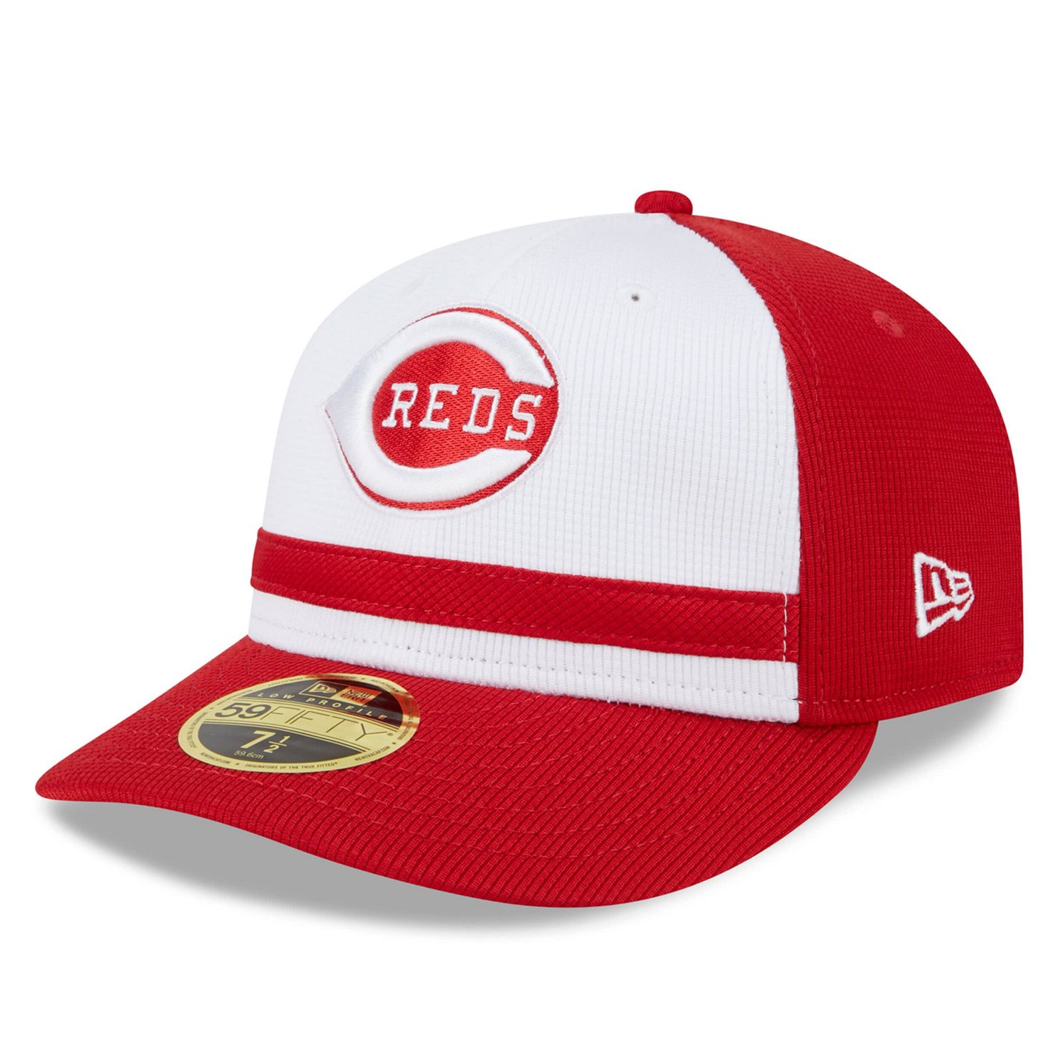 New Era Cincinnati Reds 2024 Batting Practice Low Profile 59FIFTY Fitted Hat                                                     - view number 1
