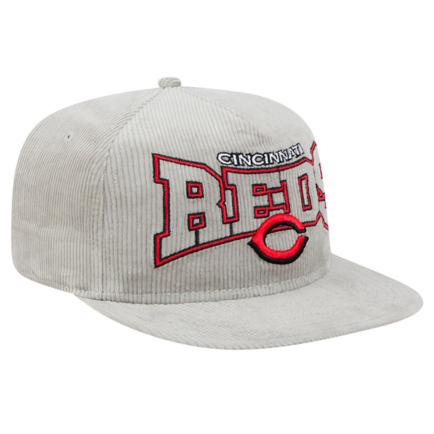 New Era Cincinnati Reds Corduroy Golfer Snapback Hat - view number 3