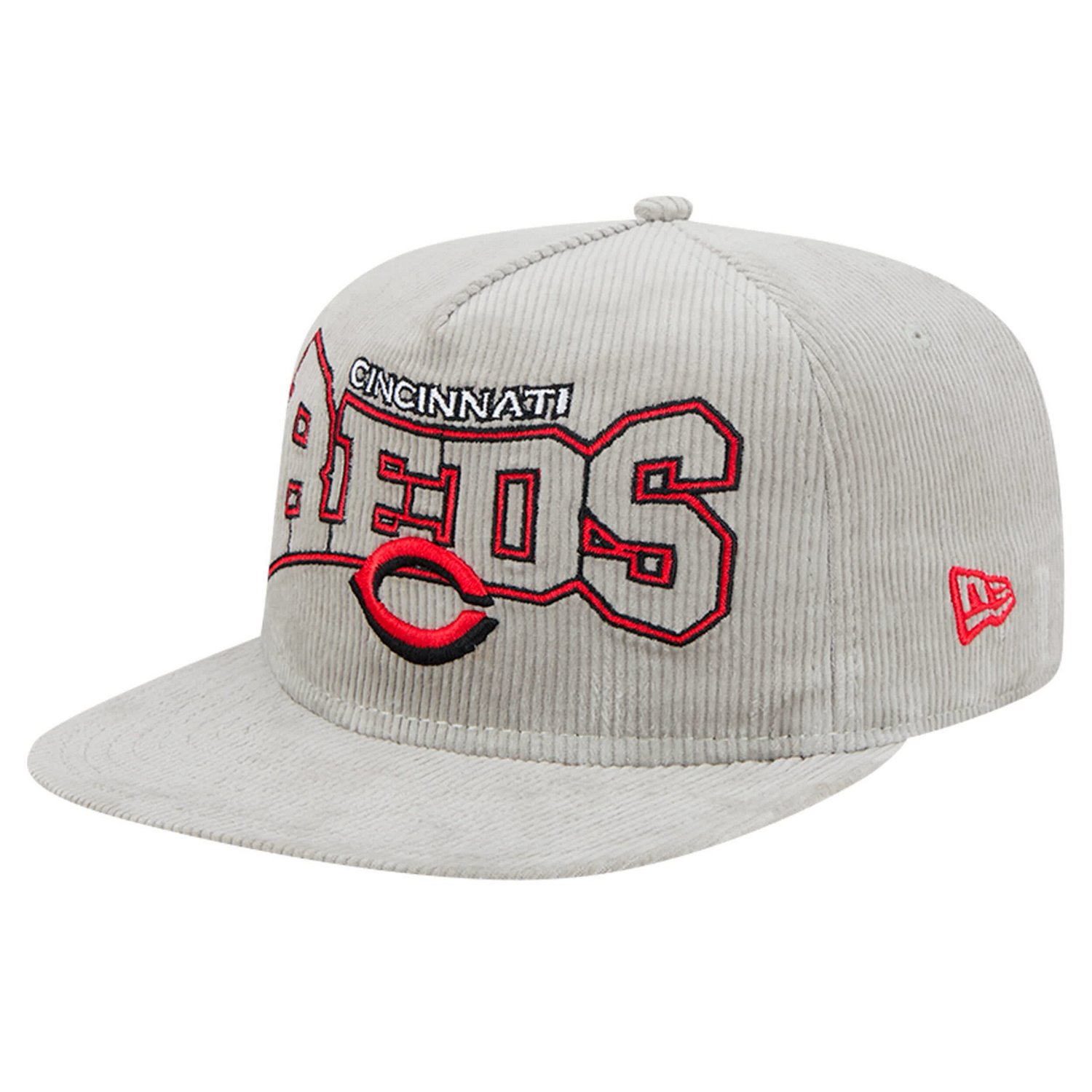 New Era Cincinnati Reds Corduroy Golfer Snapback Hat - view number 1