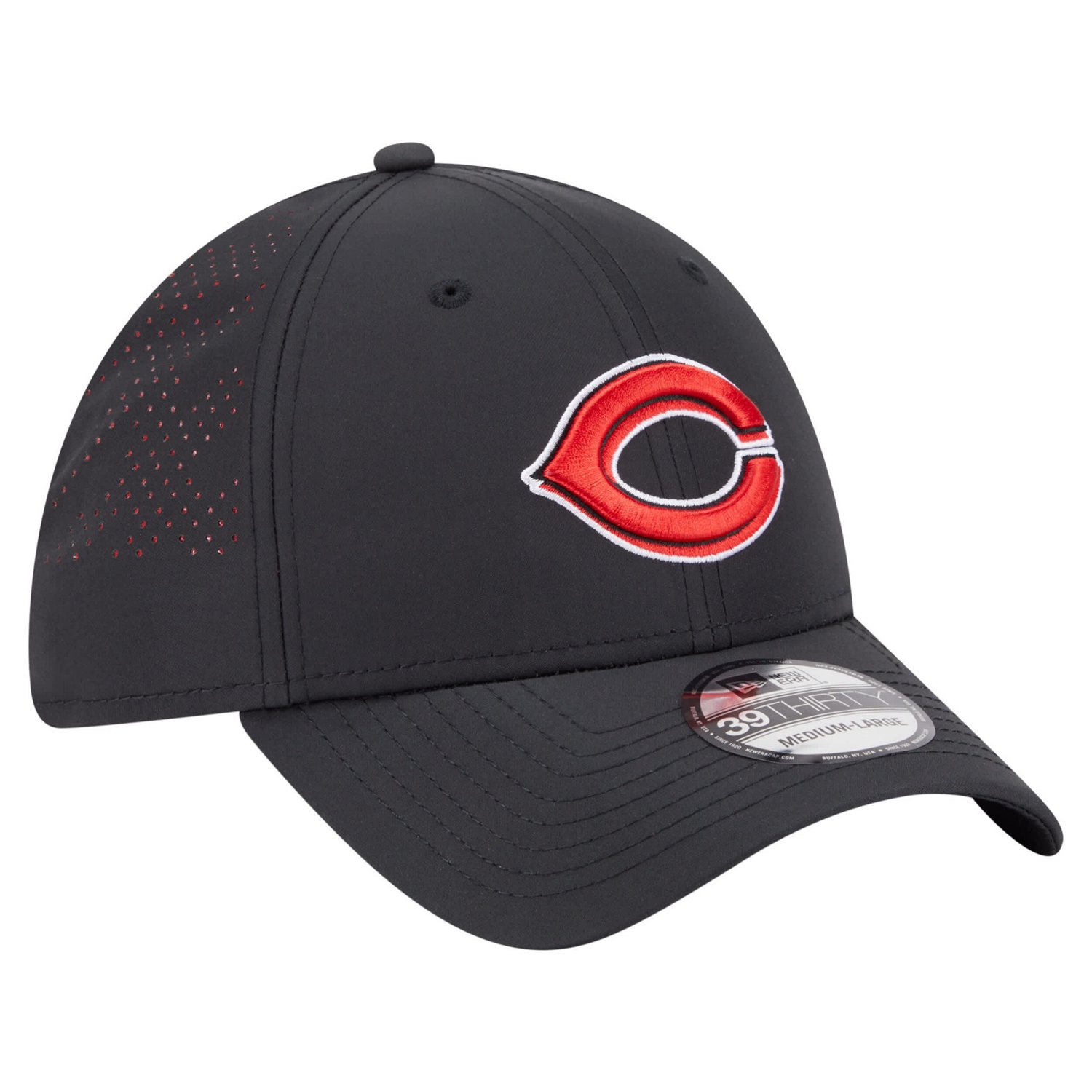 New Era Cincinnati Reds Night 39THIRTY Flex Hat - view number 3