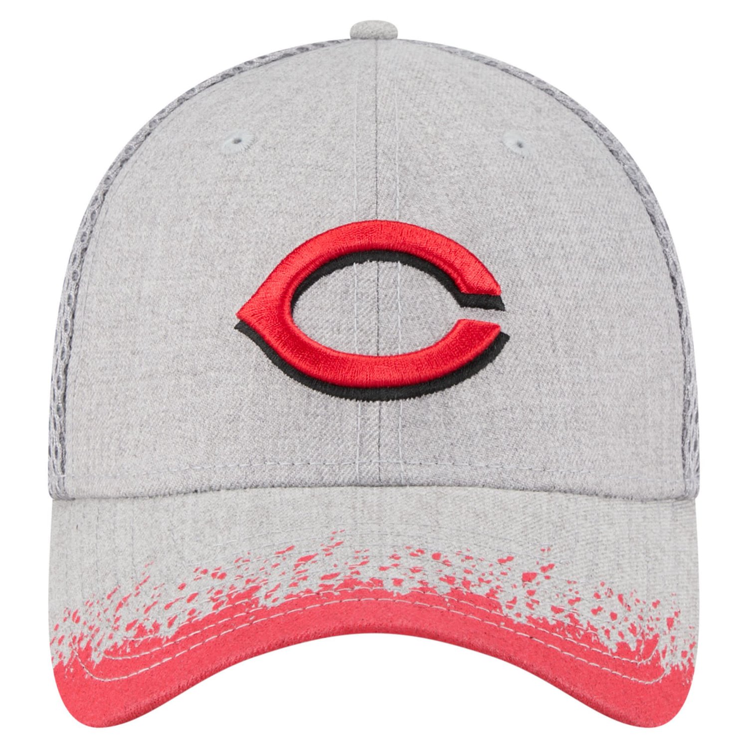 New Era Cincinnati Reds Visor Paint Splatter 39THIRTY Flex Hat - view number 2