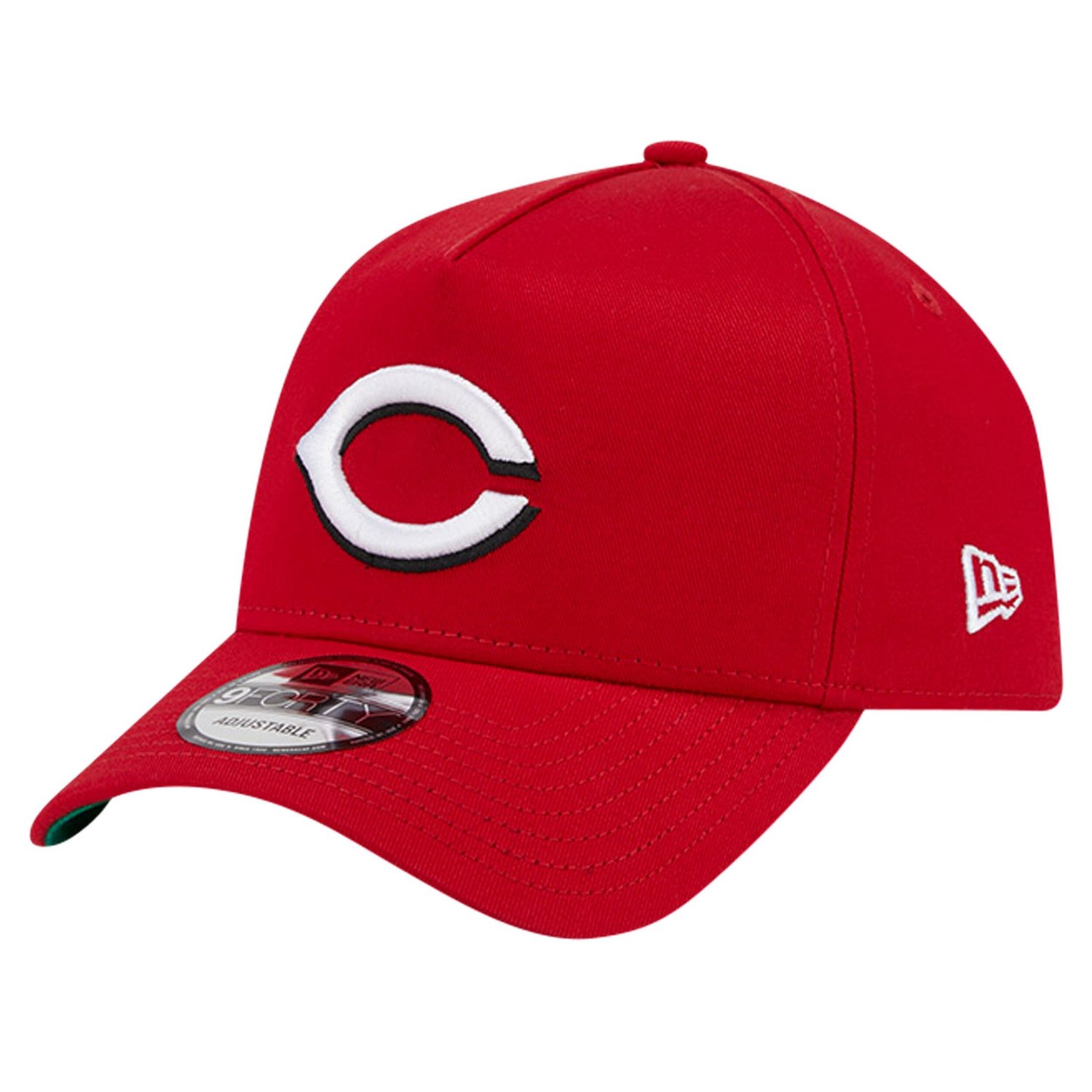 New Era Cincinnati s Team Color A-Frame 9FORTY Adjustable Hat