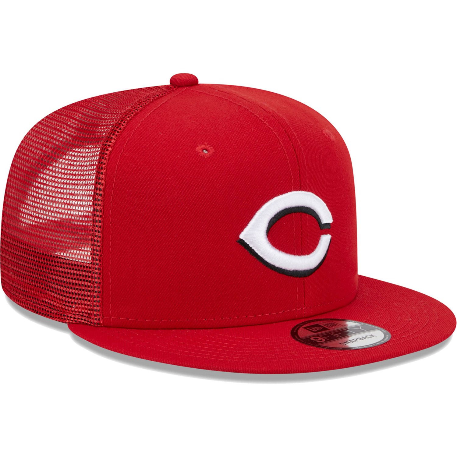 New Era Cincinnati s Team Color Trucker 9FIFTY Snapback Hat - view number 3
