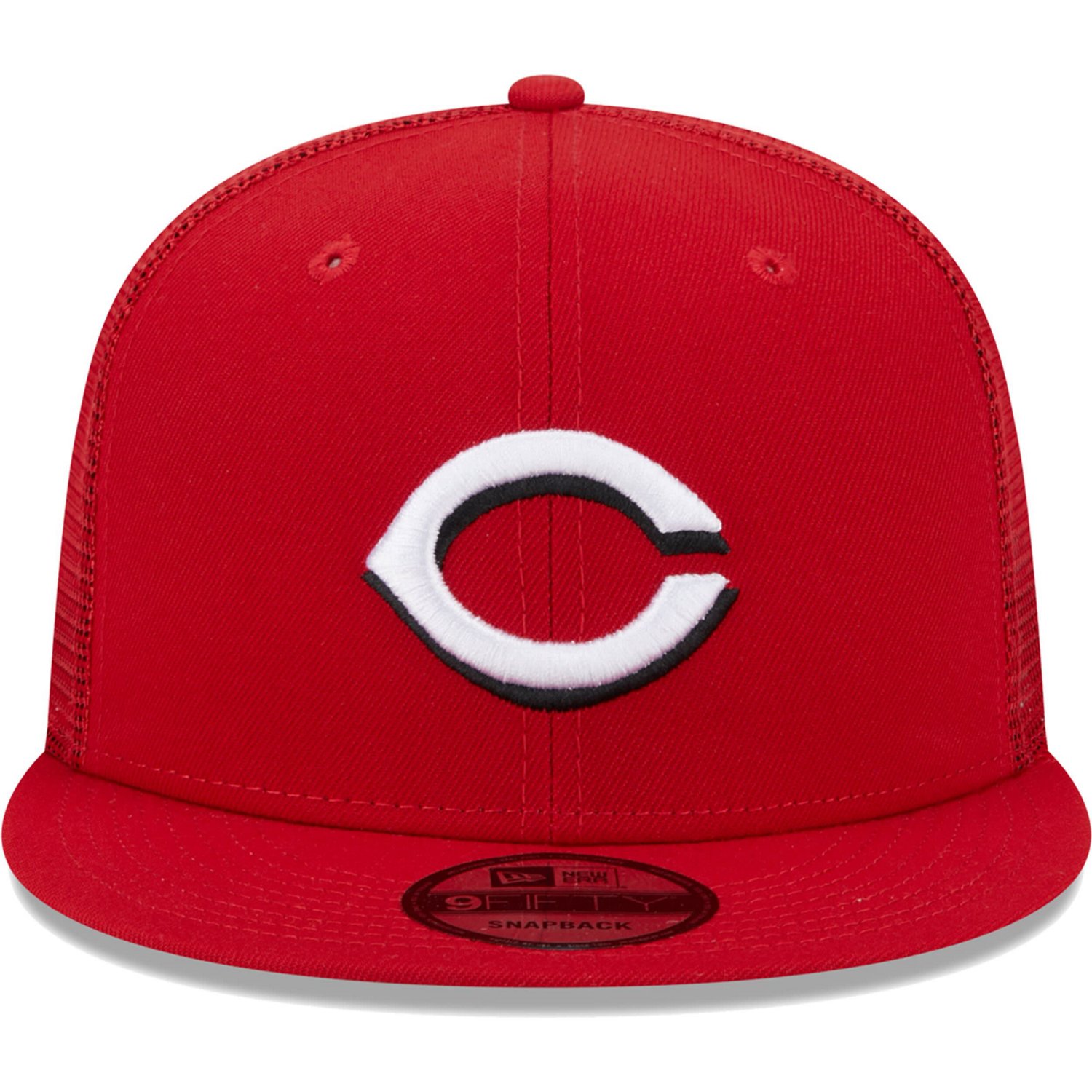 New Era Cincinnati s Team Color Trucker 9FIFTY Snapback Hat - view number 2