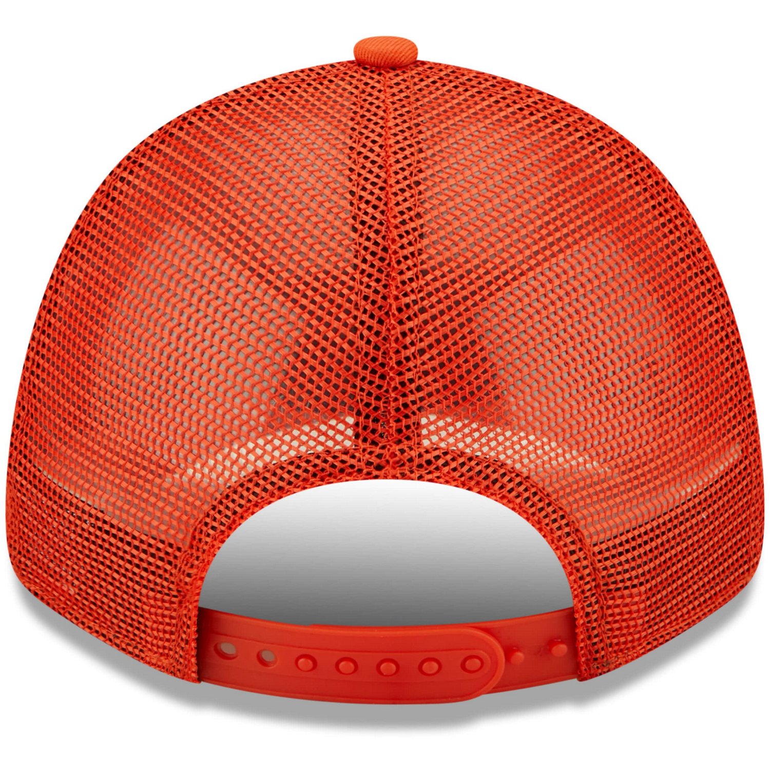 New Era Clemson Tigers 9FORTY Logo Spark Trucker Snapback Hat - view number 4