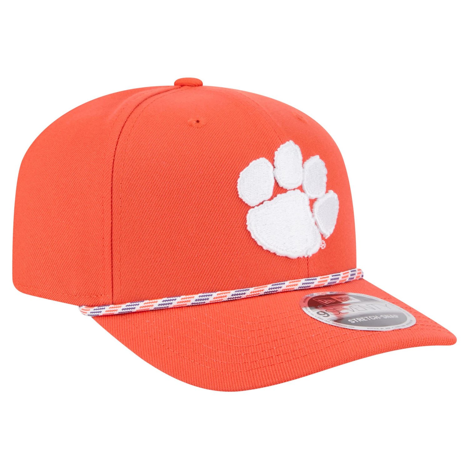 New Era Clemson Tigers Game Day Multi-Rope 9SEVENTY Stretch-Snap Hat